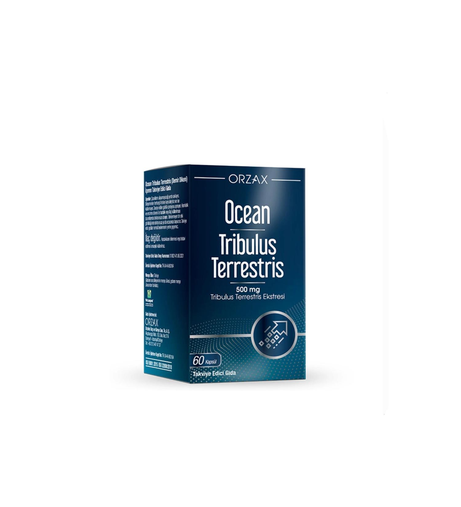 Ocean Tribulus Terrestris Food Supplement 60 Capsules