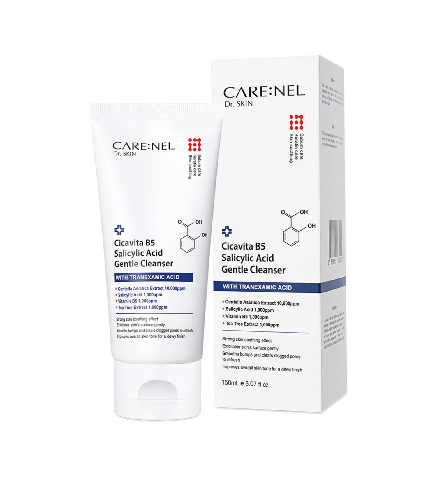 Care: Nel Cicavita Gentle Foaming Cleanser with B5 and Salicylic Acid - Buy Online on GoSupps.com