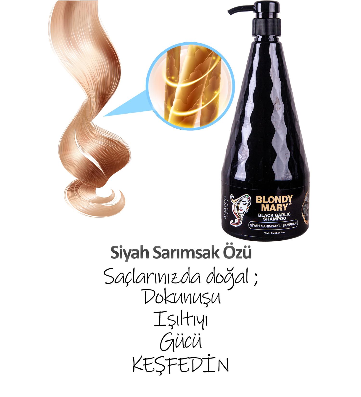 Feymoons Unscented Black Garlic Care Shampoo 1000ml. SAMDEPA3123