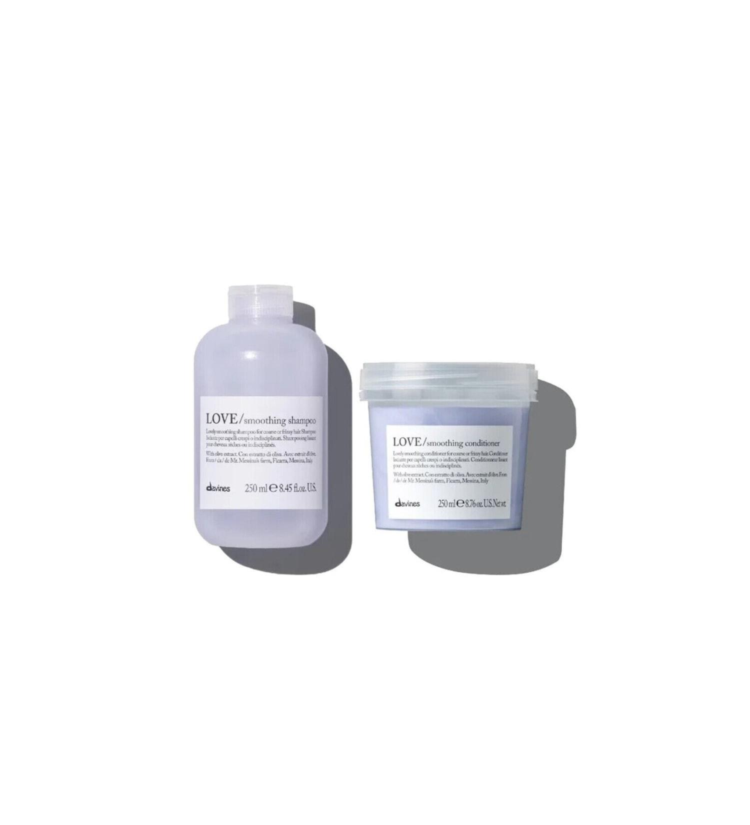 Davines Alfaluna Davines Love Smoothing Shampoo 250ml 556 + Love Smoothing Conditioner 250ml Noonline2101