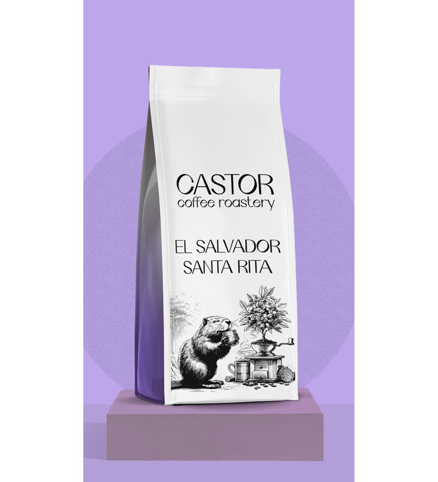 CASTOR COFFEE BEANS El Salvador Santa Rita Honey 1000gr