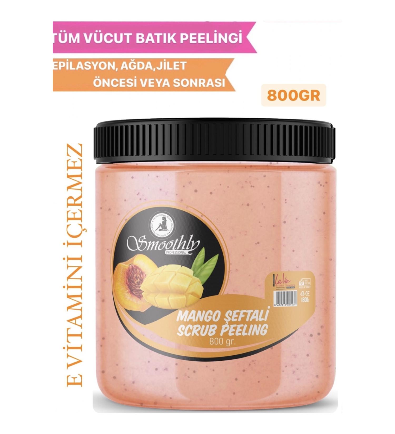 smotlhy SMOOTHLY CREMA PEELING MANGO PEACH 800 G.