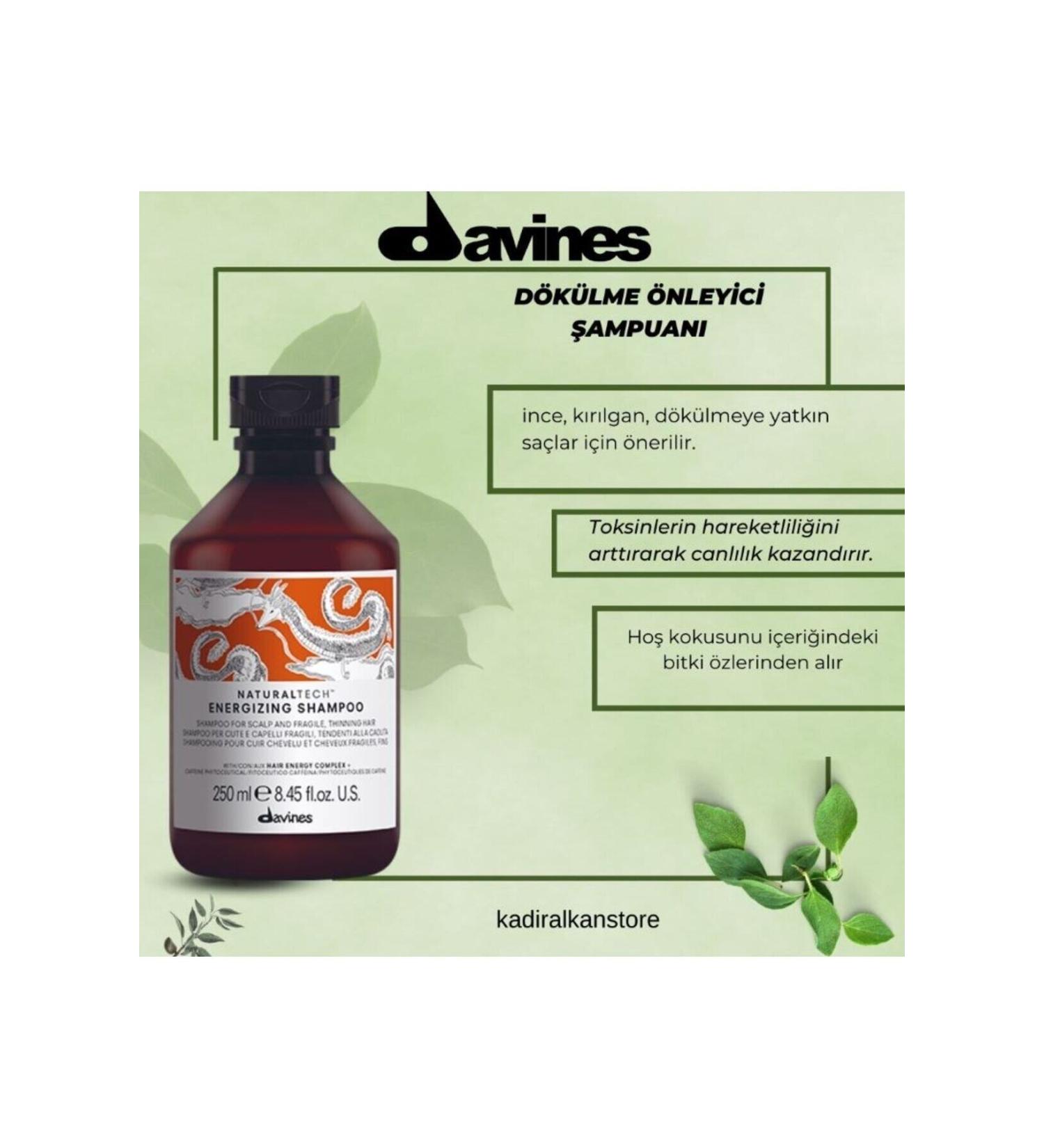 Davines Anti-Fall Shampoo for Fine Fragile Hair - 250ml 655Trusty1981