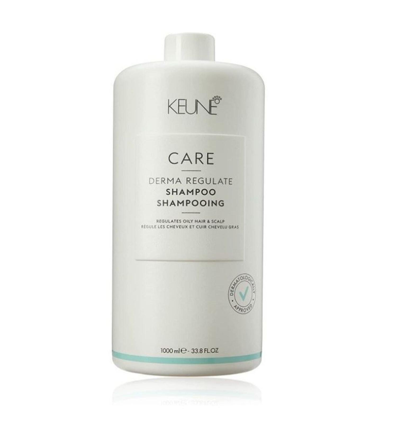 Keune Vegan Care Derma Regulate Shampoo Oily Sensitive Scalp Purifying Shampoo 1000ml 21391