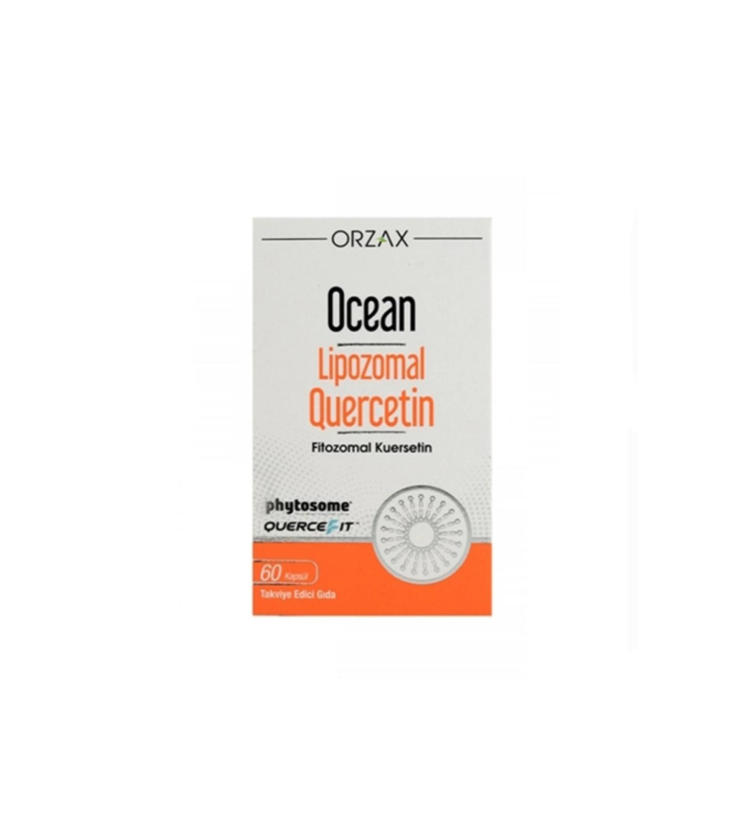 Ocean Liposomal Quercetin 100 mg 60 Capsules