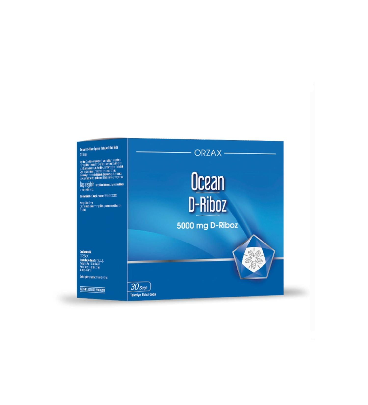 Ocean 5000mg D-Ribose 30 Sachets