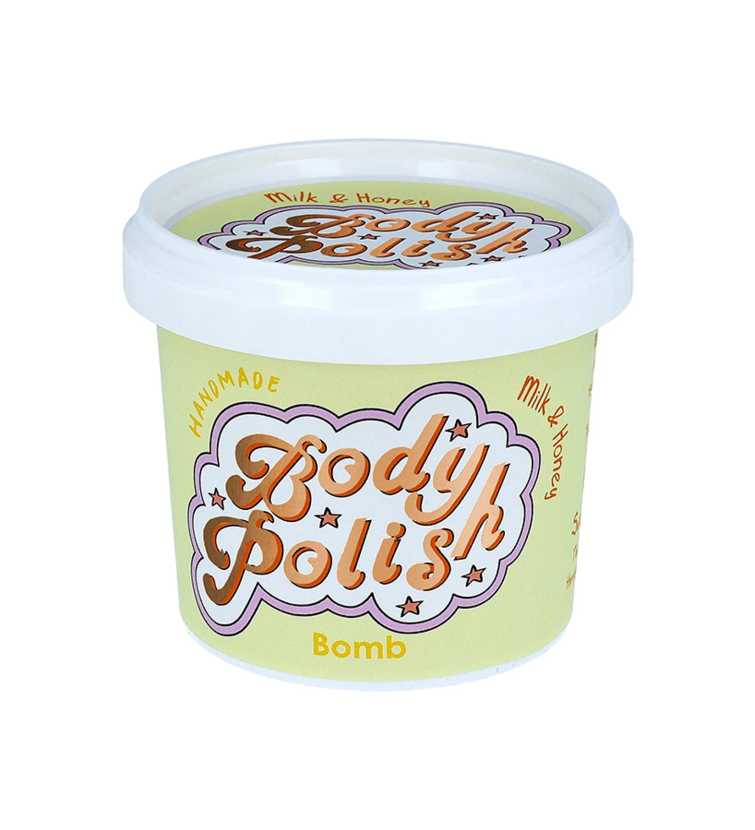 Bomb Cosmetics Milk & Honey Body Peeling 375 g 5037028248232