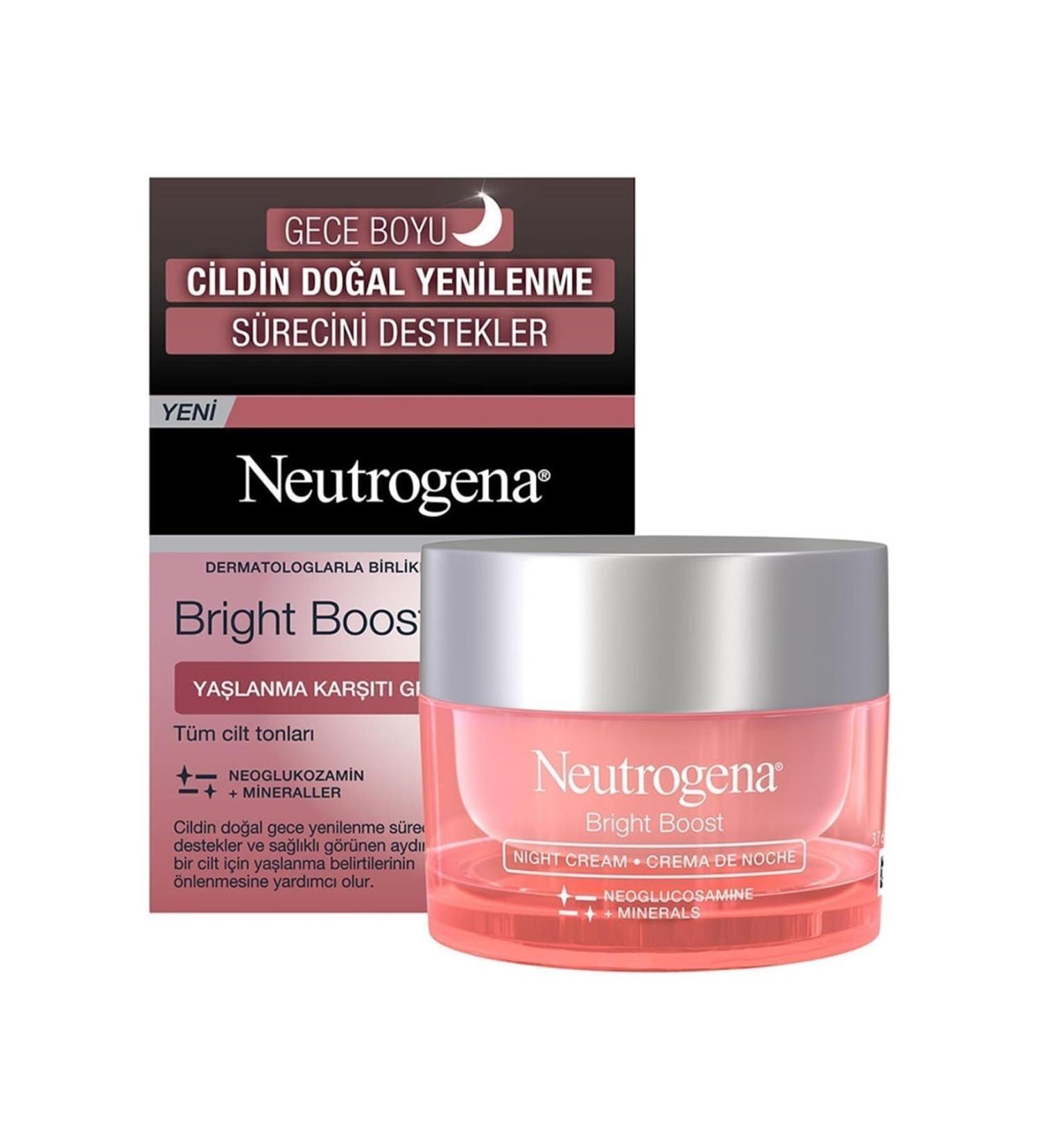 Neutrogena Bright Boost Anti-Aging Night Cream 50 Ml Category: Body Cream