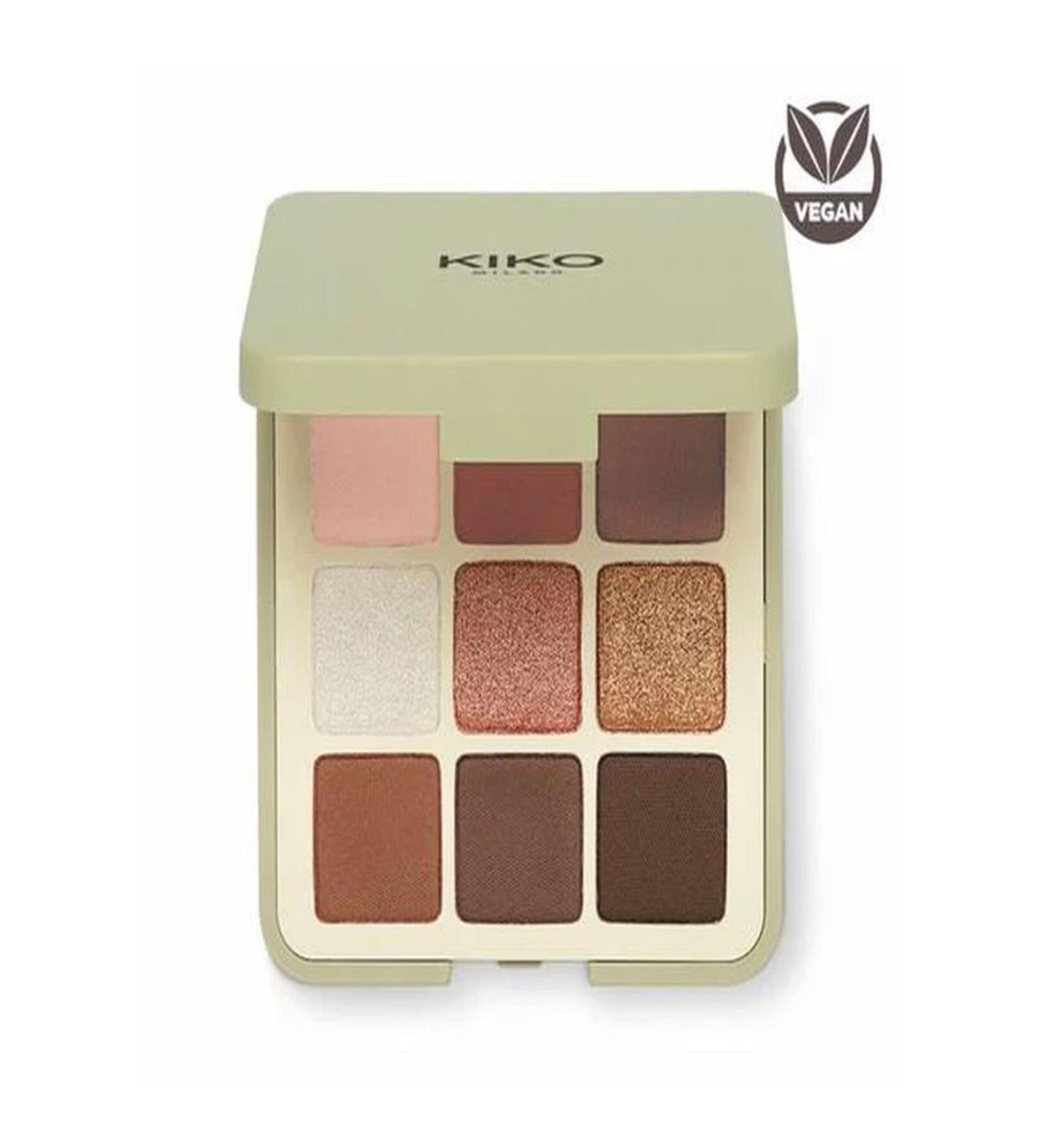 kiko milano GREEN ME EYESHADOW PALETTE 101 Cool Spice - Buy Online on GoSupps.com