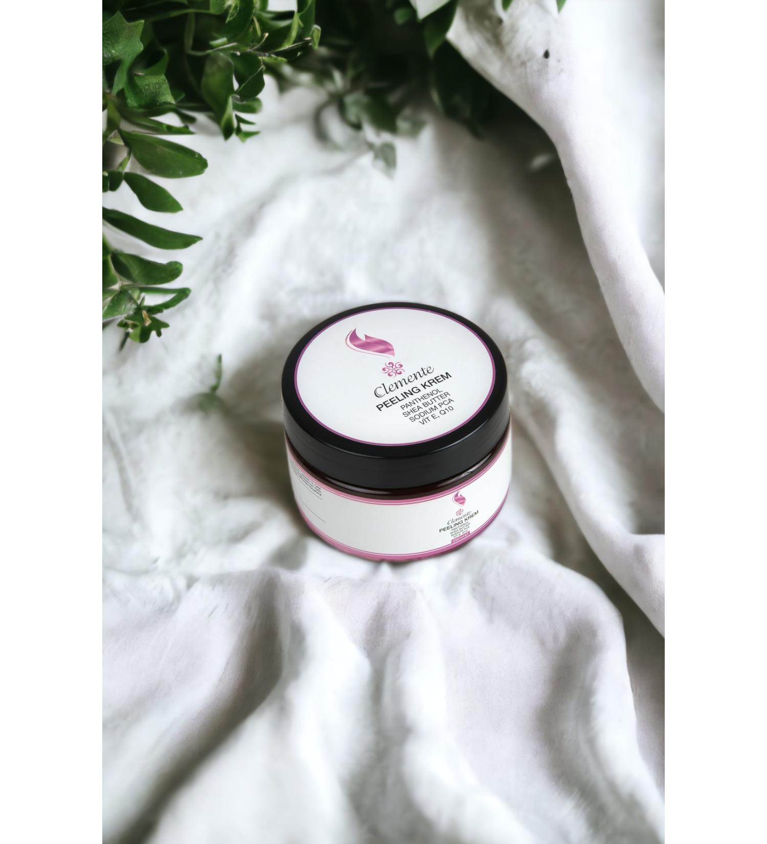 Clemente Peeling Cream (granulated - Suitable for Face and Body) 250ml - Buy Online on GoSupps.com