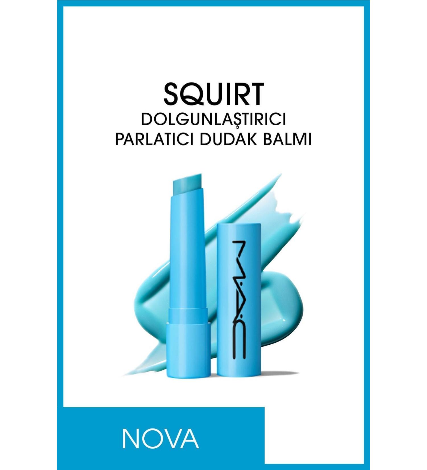 Mac NOVA Bright Vivid Plump Squirt Plumping Shine Lip Balm 2.3 g. DEMBA967