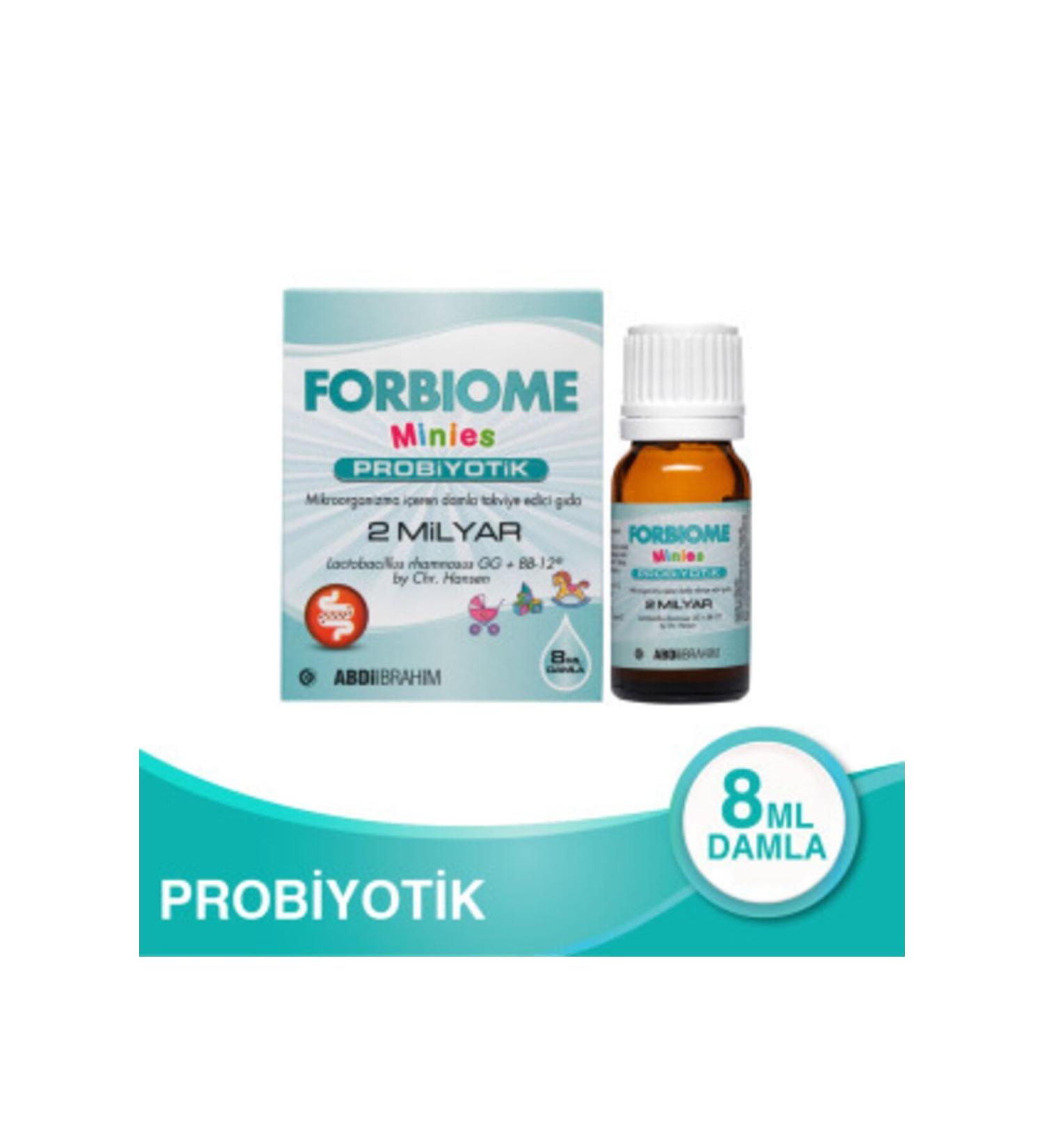 Forbiome Minies Probiotic Drops 8 ml - Buy Online on GoSupps.com
