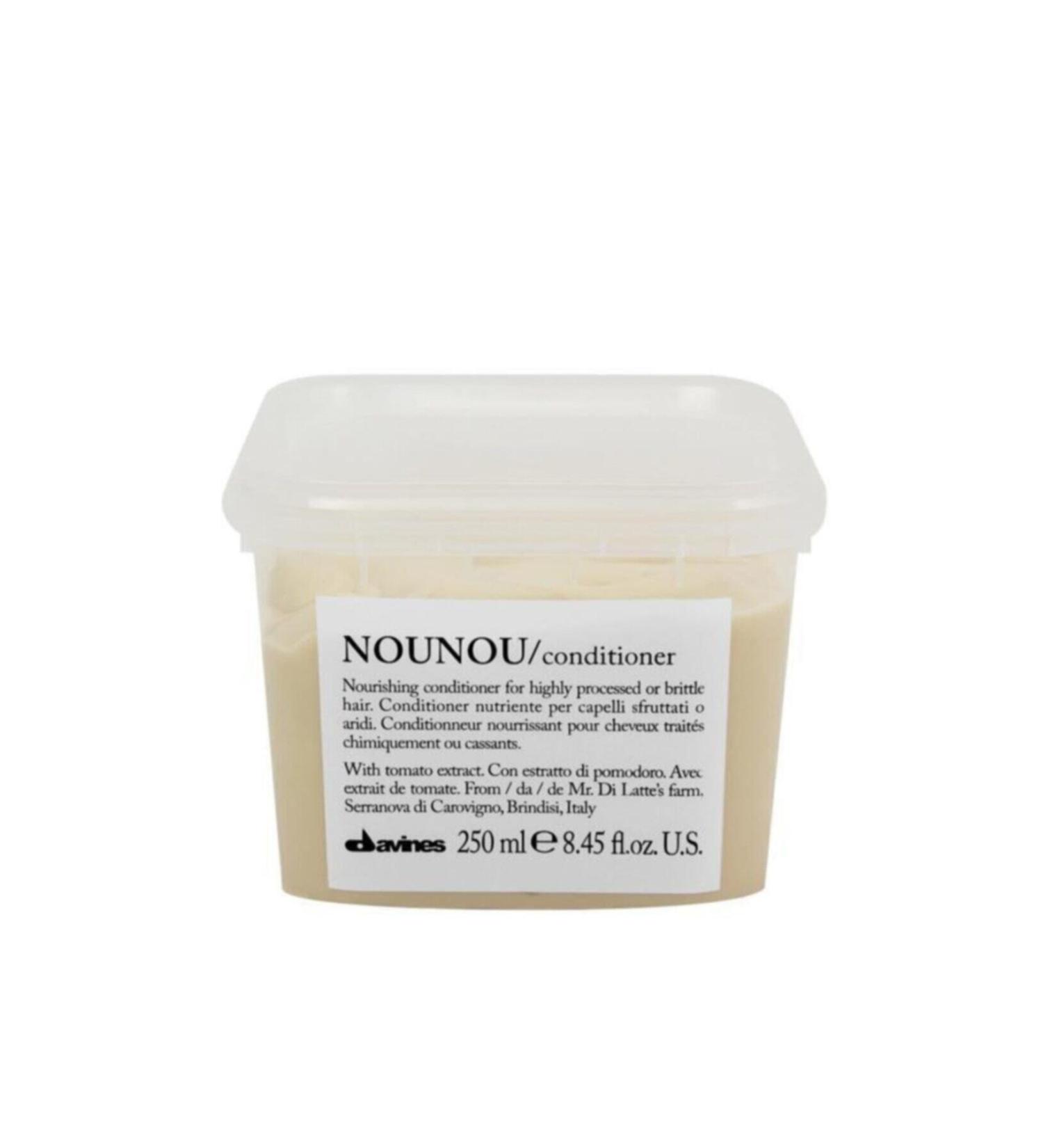 Davines Nounou Perm Straightening Boali Reeli Damaged Hair Care Cream 250 Ml