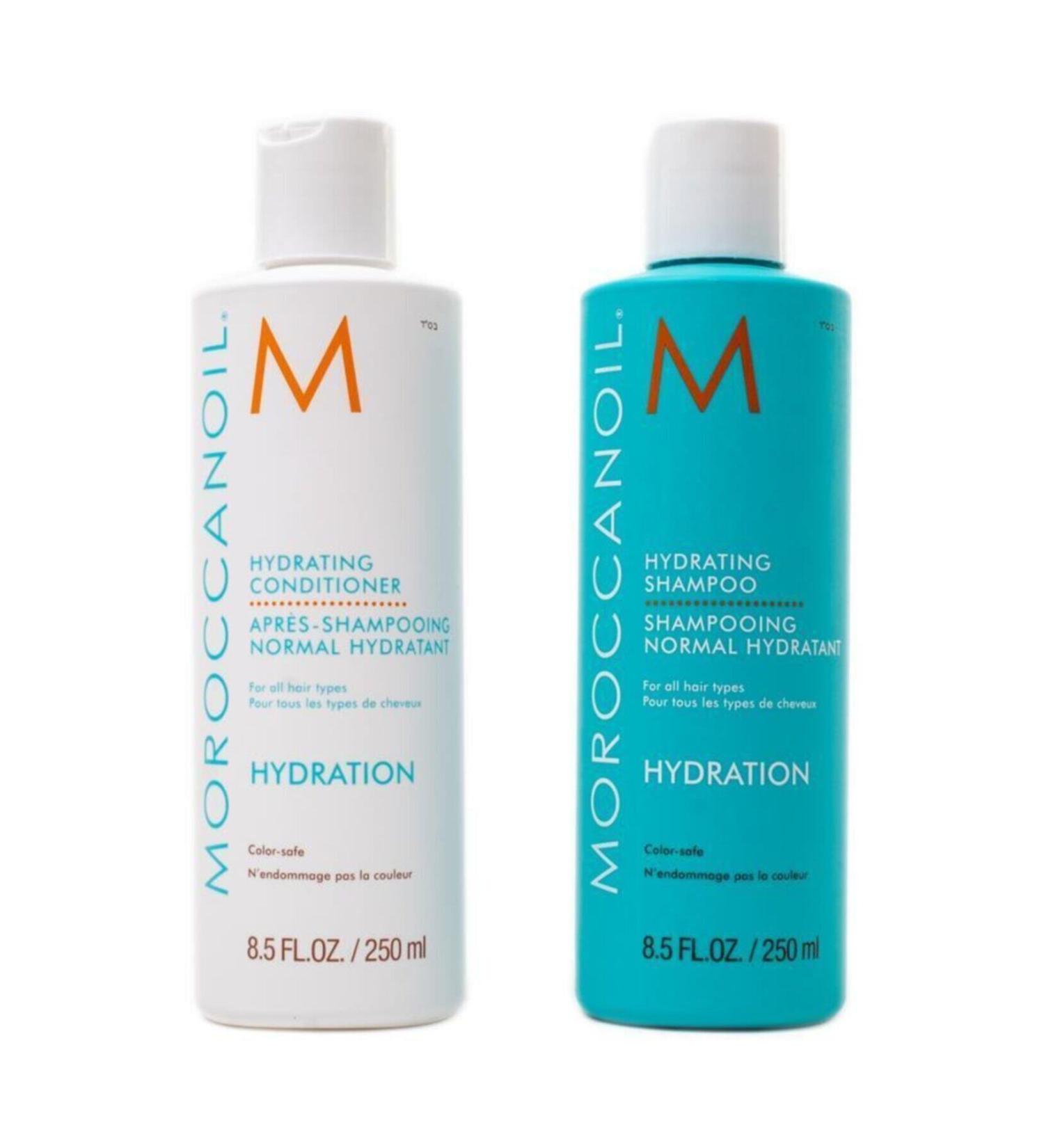 Moroccanoil Hydrating Shampoo 250 Ml + Hydrating Hair Care Conditioner 250 Ml DK R N1434