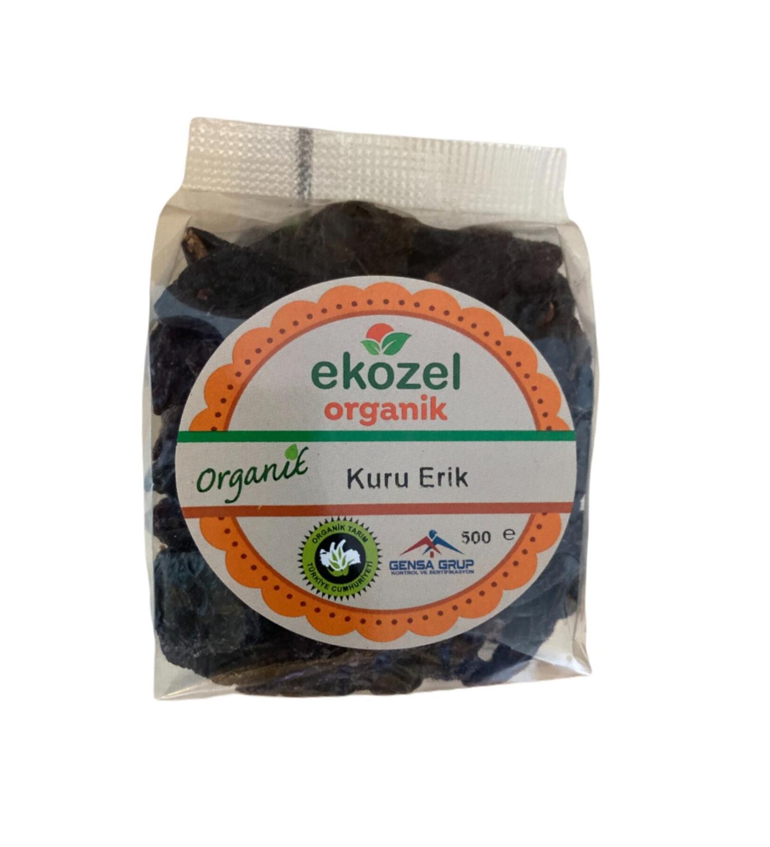 Eco-certified Organic Dried Plums - 500 G