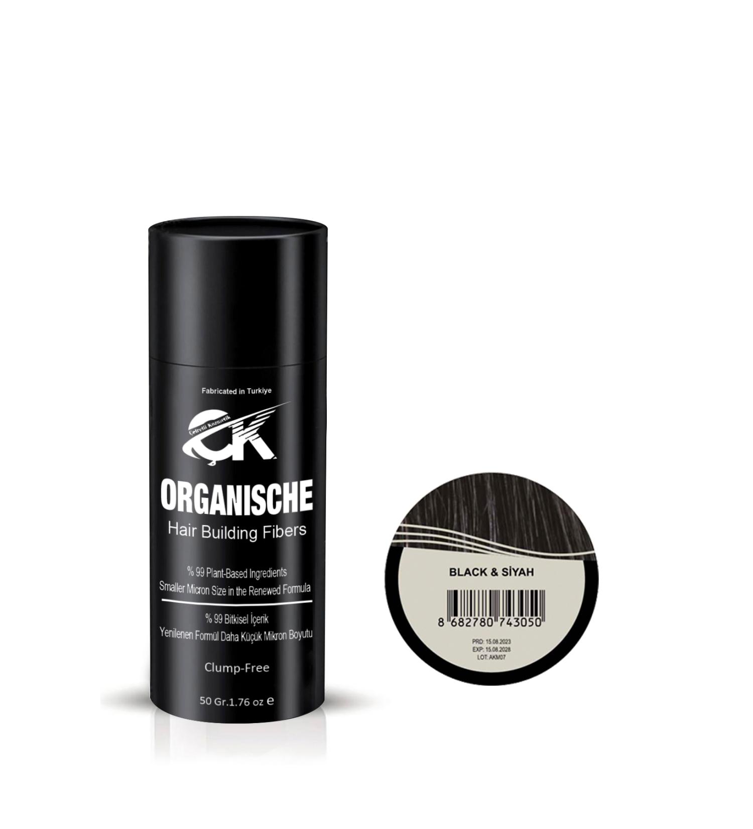 Organic Keratin Powder 50 Gr. Yeli Production Black Topical Hair Powder New Formula! Lower Micron Size!