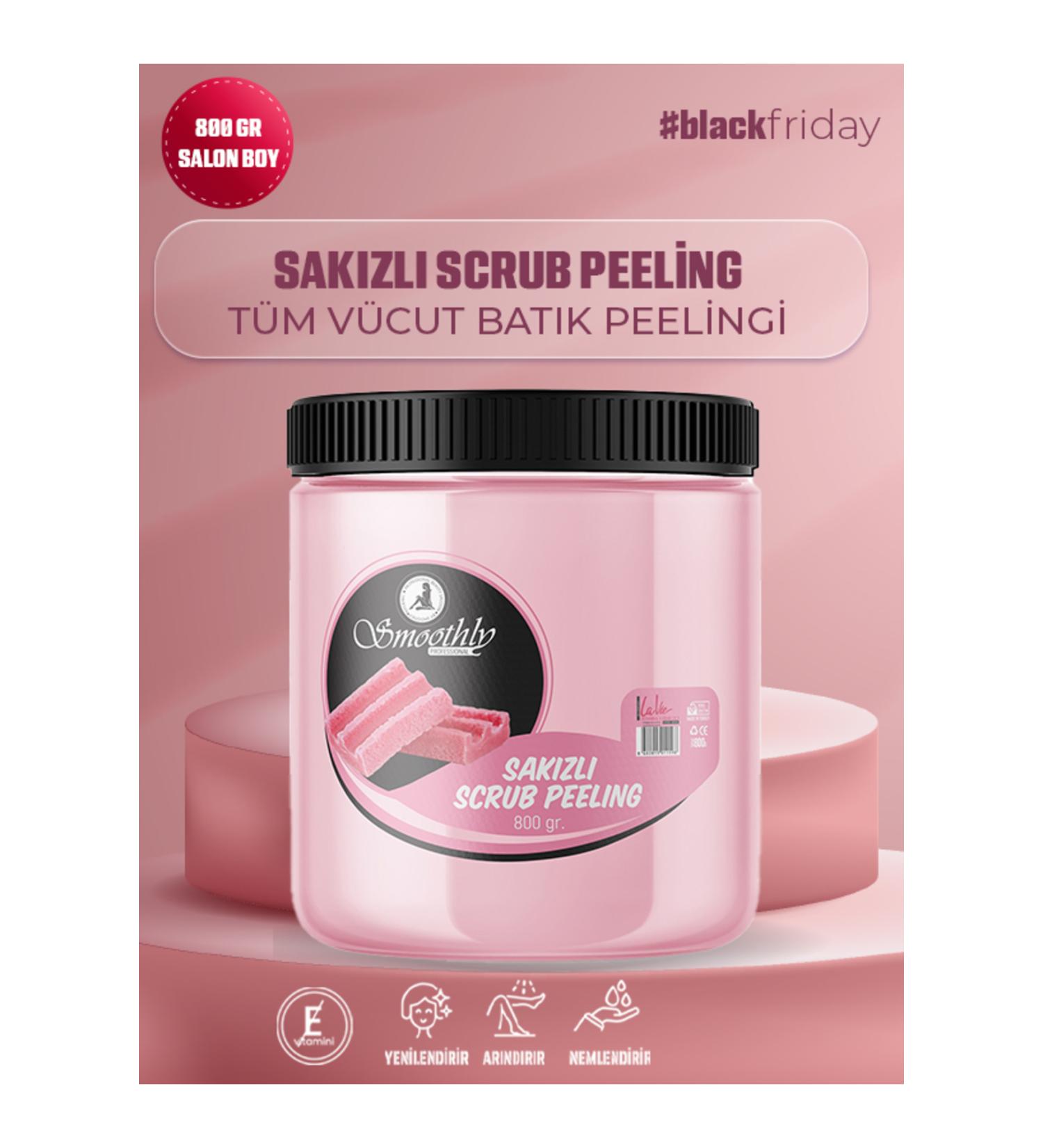 Smoothly Gum Flavored Revitalizing & Softening Hand Foot and Body Care Peeling 800gr - Buy Online on GoSupps.com