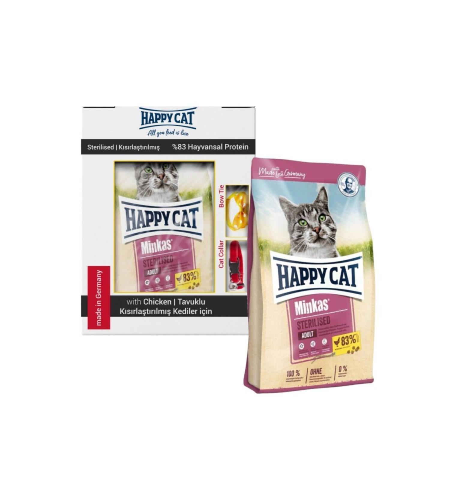 Happy Cat Happycat Minkas Sterilized Chicken Cat Food 10 Kg