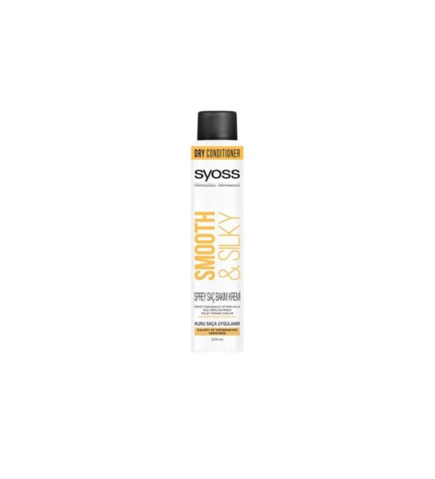 Syoss Dry Hair Care Cream Spray Smooth Silky 200 ml