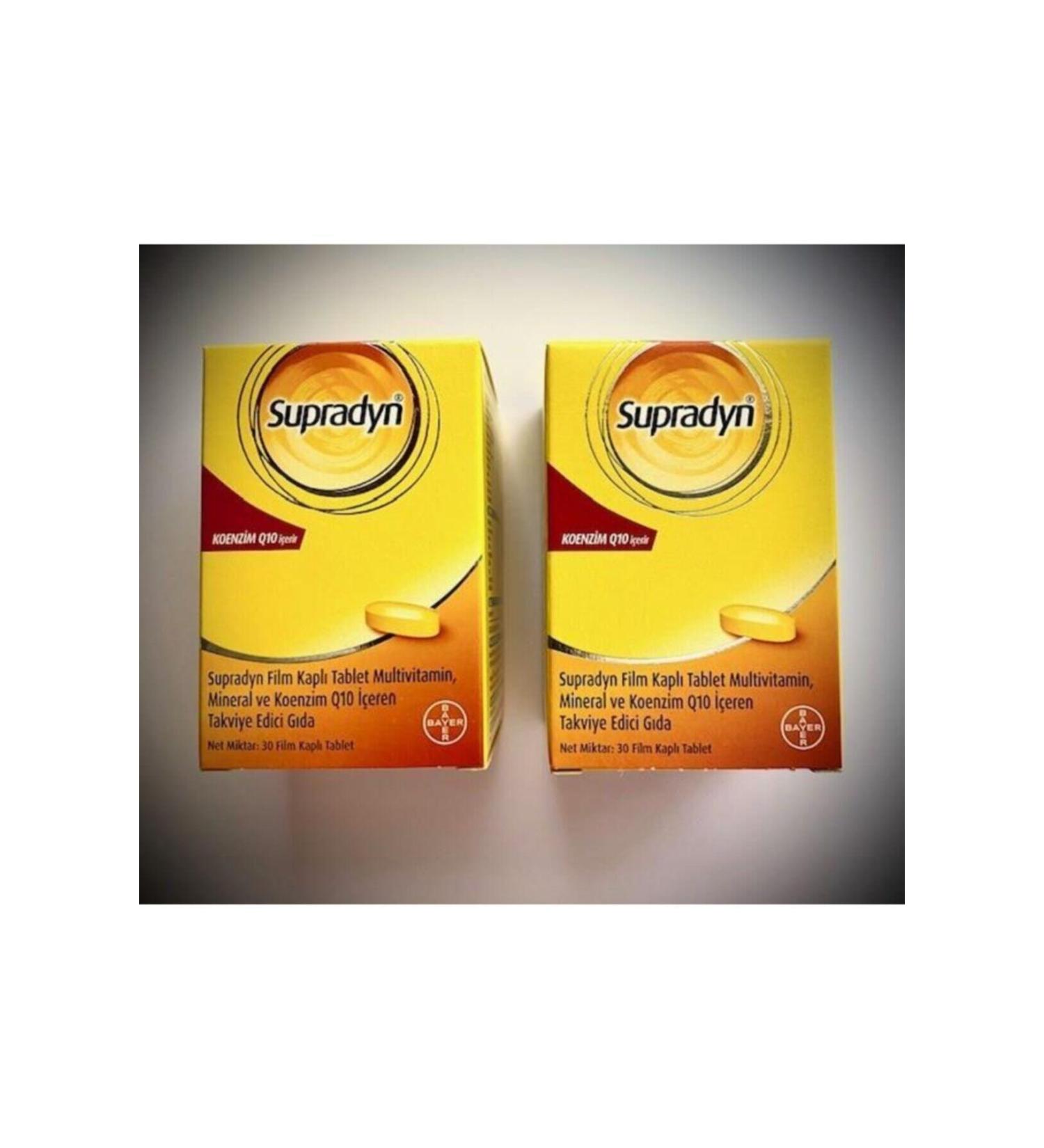 Supradyn 30 Film Tablet (COENZYME Q10)*2 Pieces