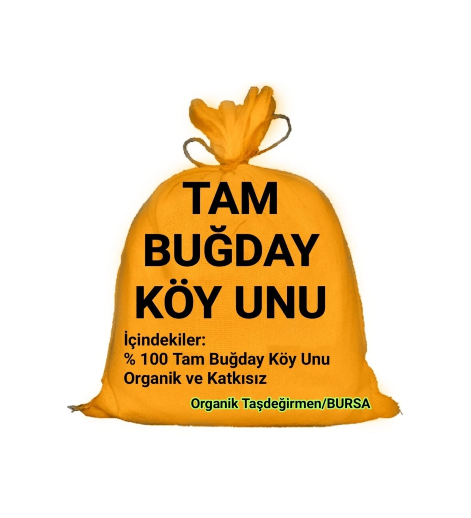 Organic Ta de irmen 5 Kg Whole Wheat Flour ahman Red Village Flour