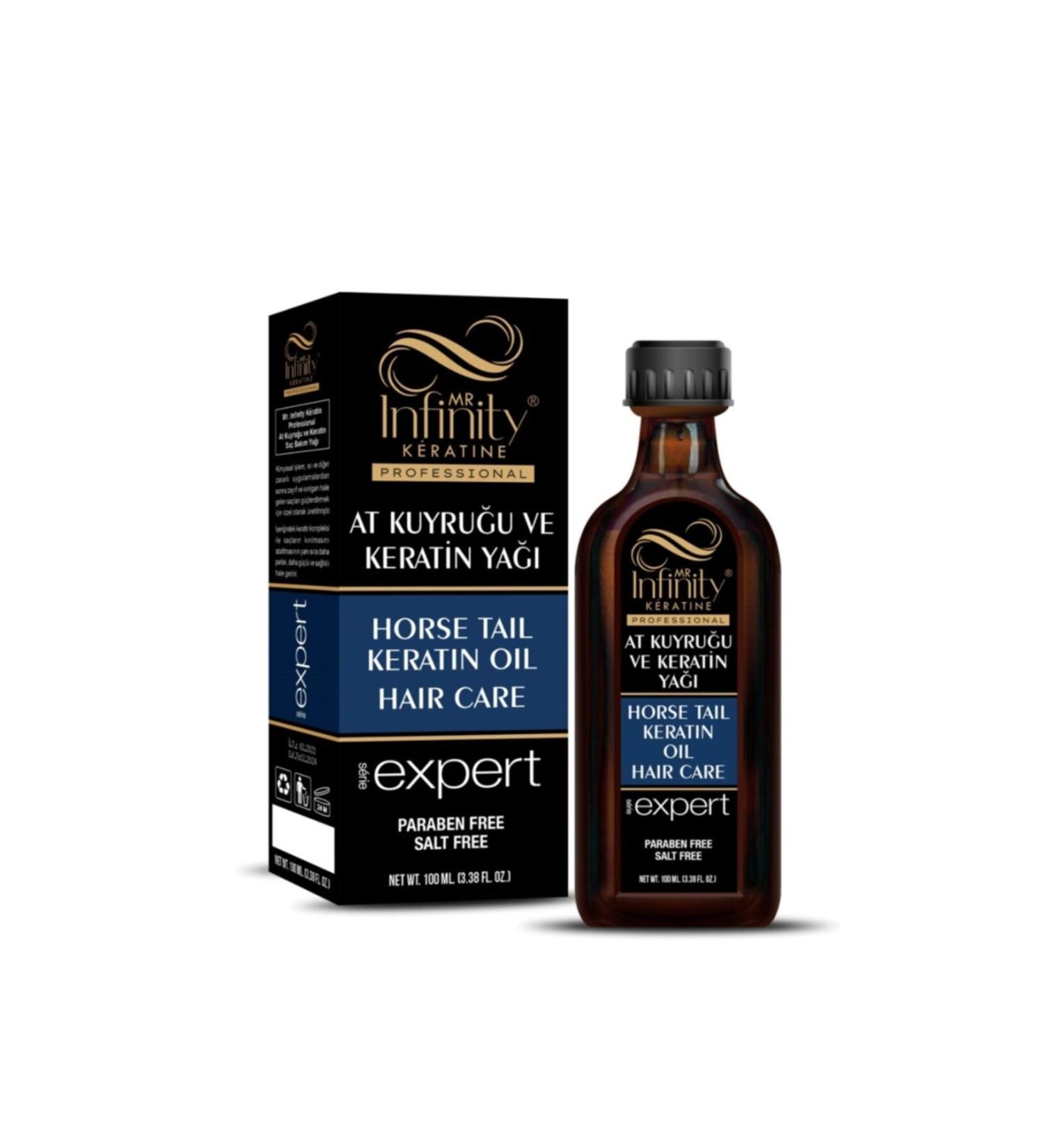 mr infinity Fast Hair Growth and Prevents Hair Loss Infinity Expert Horse Tail Oil 100ml