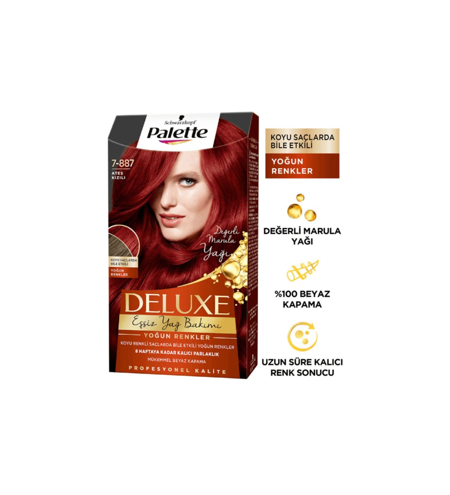 Palette Deluxe 7-887 Fire Red Hair Dye