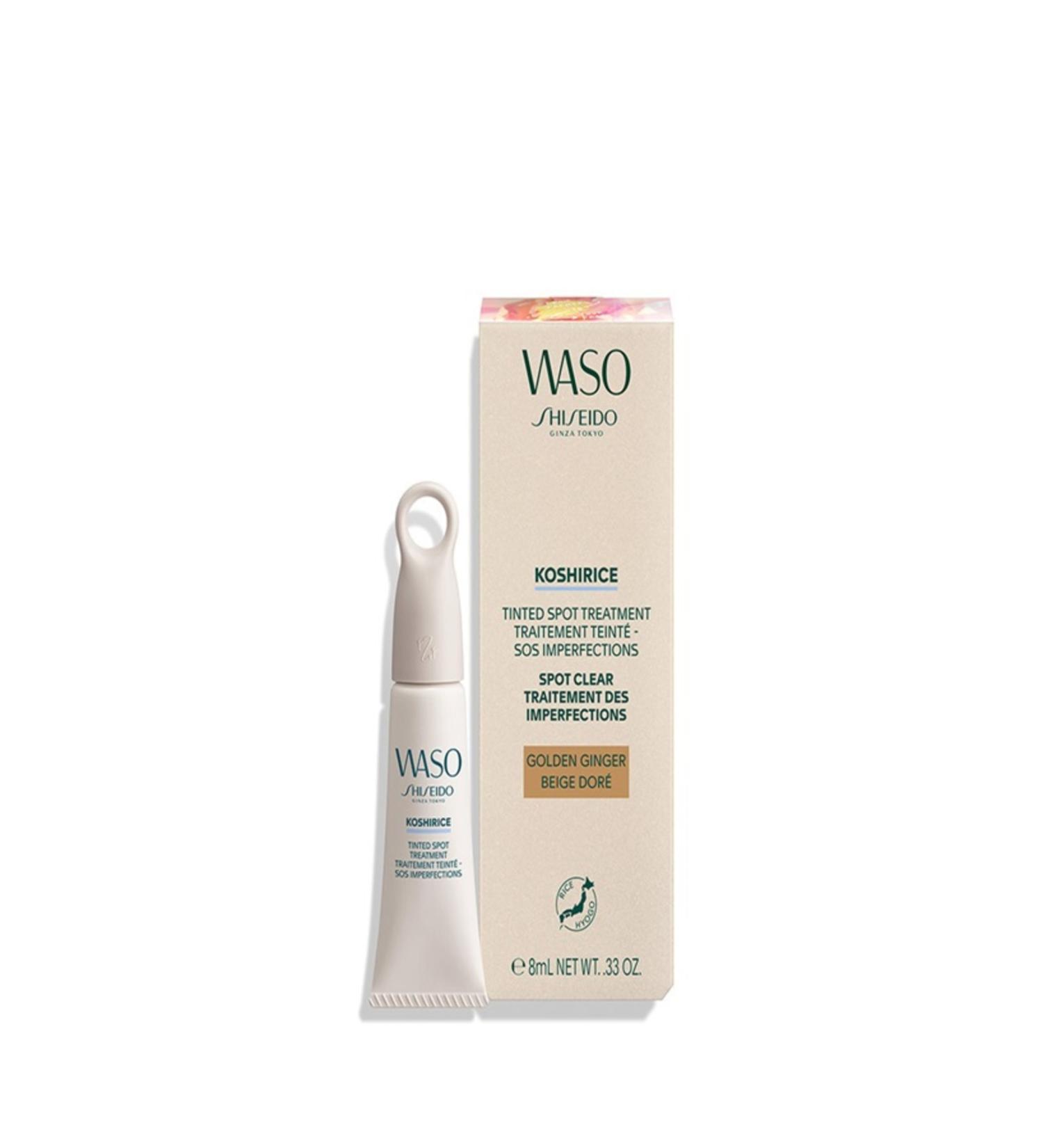 Shiseido Waso Koshirice Tinted Spot Treatment Golden Ginger-Blemish Eliminator Acne Care Cream 8ml - Buy Online on GoSupps.com