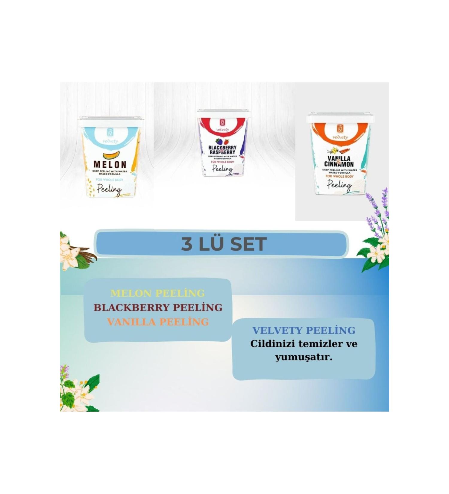 IDM VELVETY PEELING MELON & BLACKBERRY & VANILLA