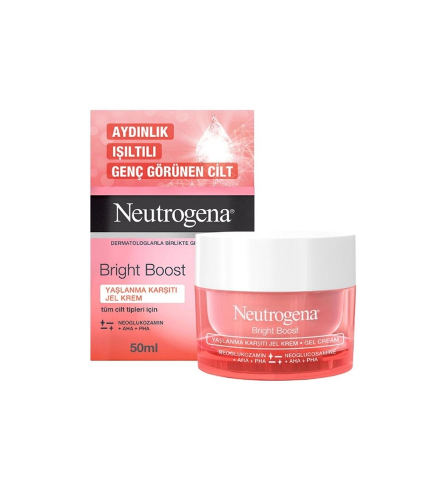 Neutrogena Bright Boost Anti-Aging Gel Cream 50 ml