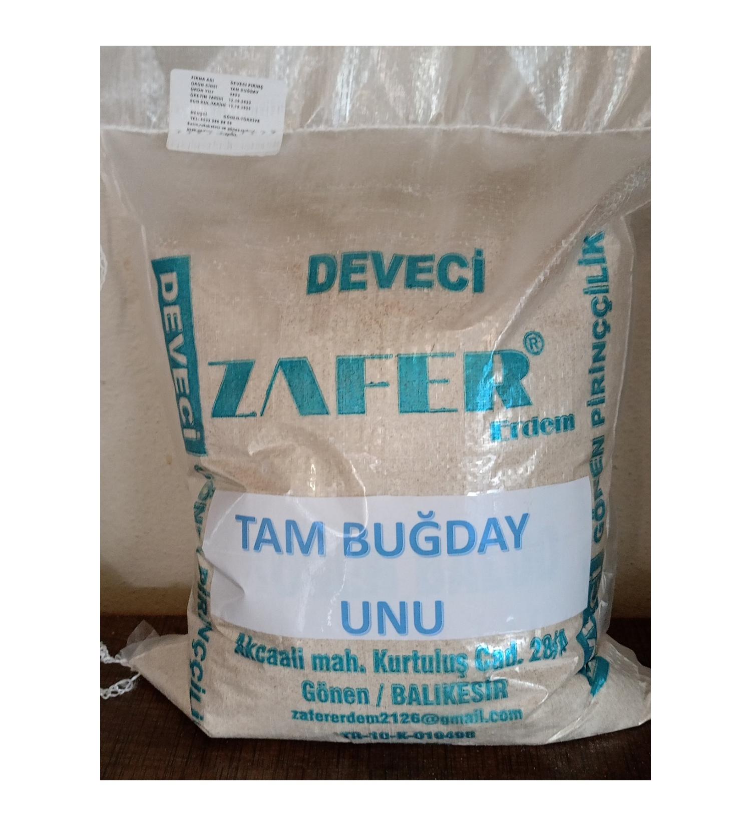deveci zafer erdem Whole Wheat Flour 5 Kg.