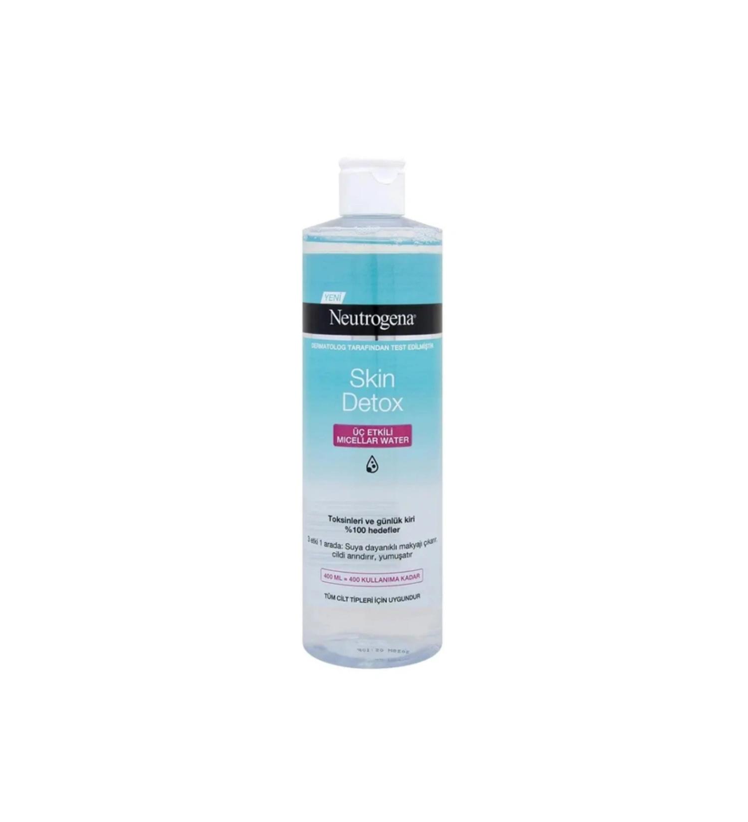 Neutrogena Skin Detox Triple Action Micellar Water 400 ml