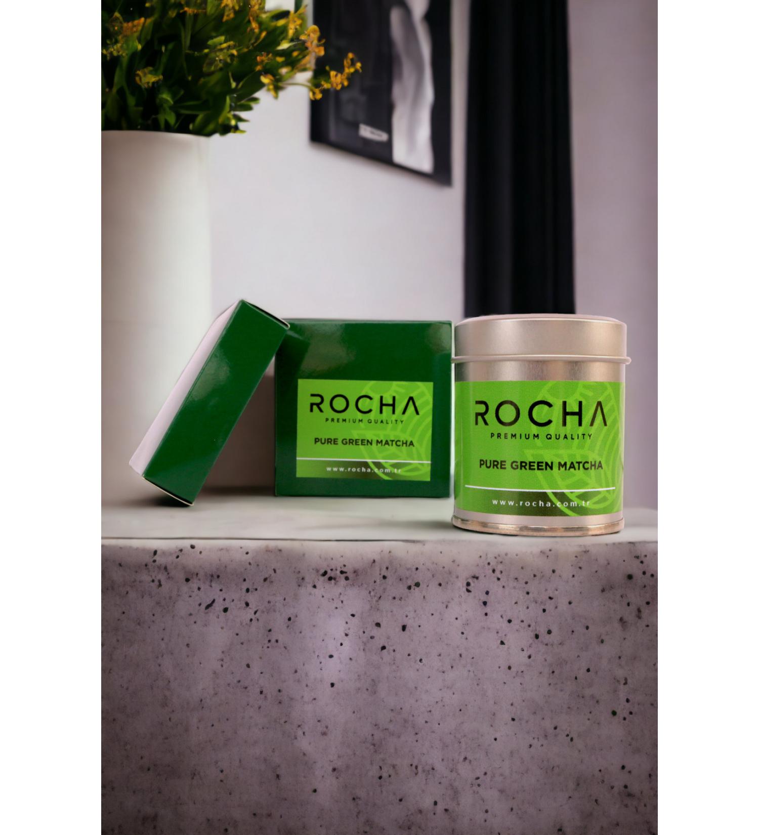 ROCHA Pure Green Matcha Green Matcha Tea 25 gr - Buy Online on GoSupps.com