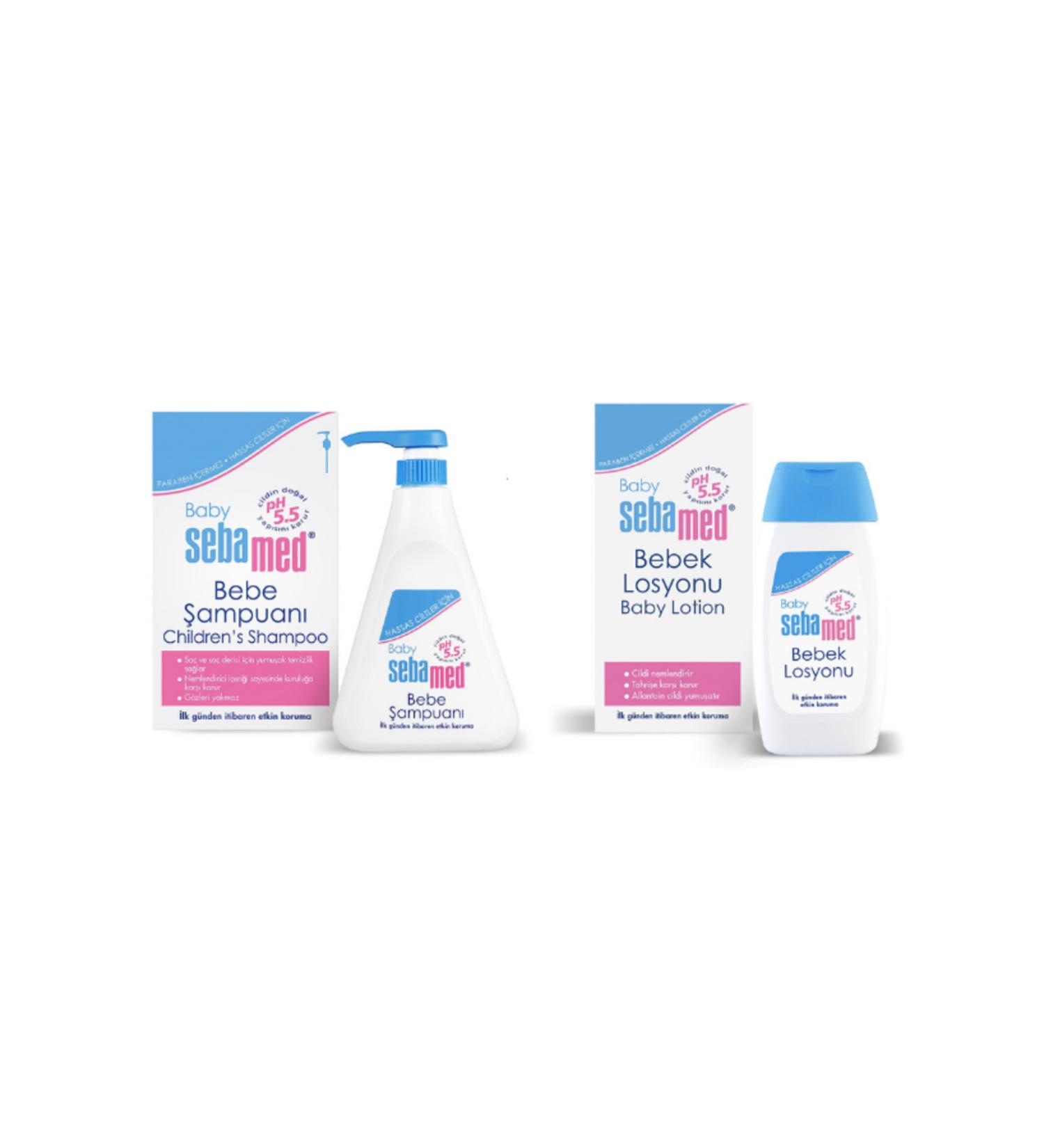Sebamed Baby Shampoo 500 ml - Sebamed Baby Lotion 200 ml
