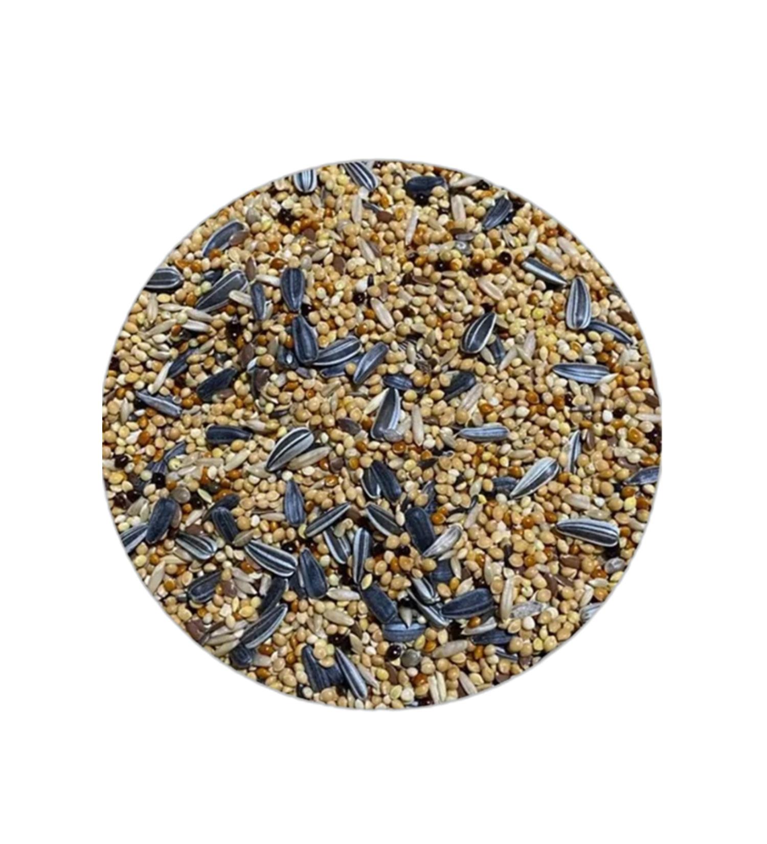 FLUFFY BIRD WORLD Black Sea Production Special Parrot (BIG PARAKEETS) Food 10 Kg (SPECIAL VACUUM PACKAGING) (1 KG X 10 PACKS)