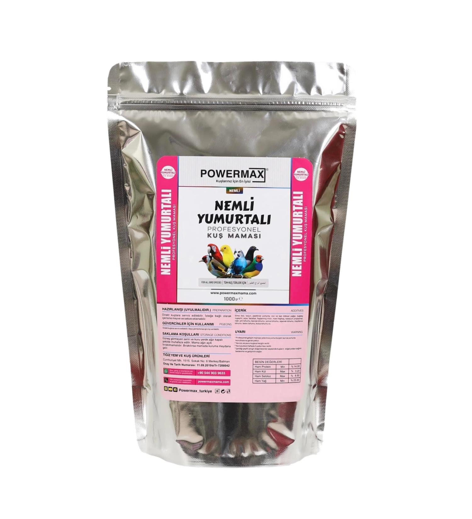 powermax MOIST EGG SPECIAL FOOD 1 kg