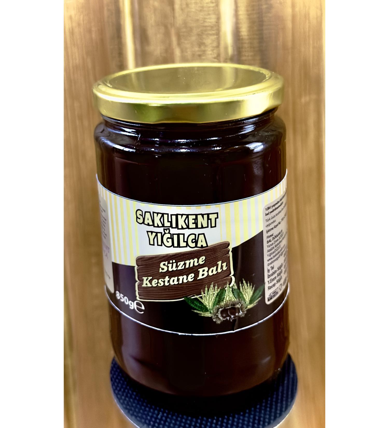 SKY SAKLIKENT YIGILCA CHESTNUT HONEY 850 Gr SAKLIKENT YIGILCA HONEY