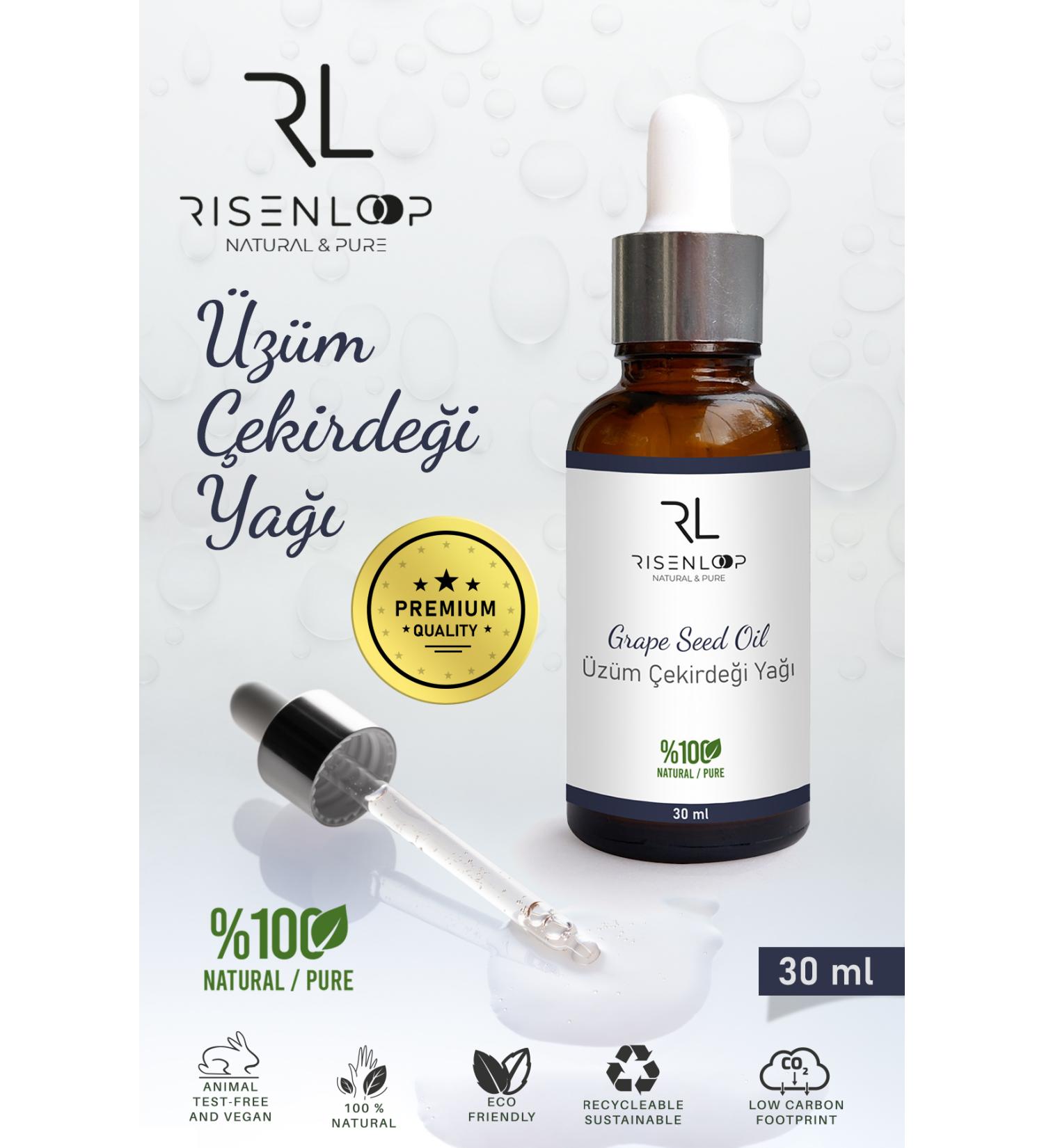 RL Cosmetics Grape Seed Oil Pure Natural 30 ML