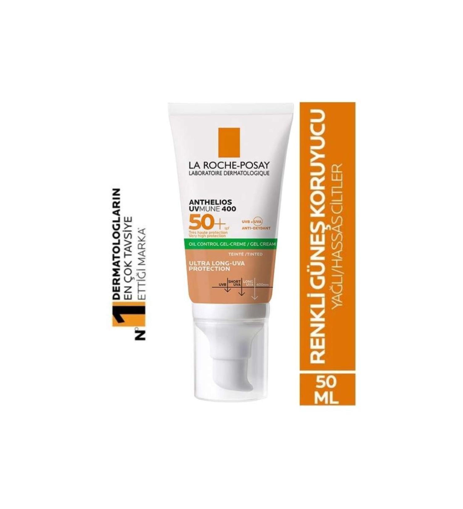 La Roche Posay Sunscreen Tinted For Oily and Sensitive Skin 50 ml - Buy Online on GoSupps.com