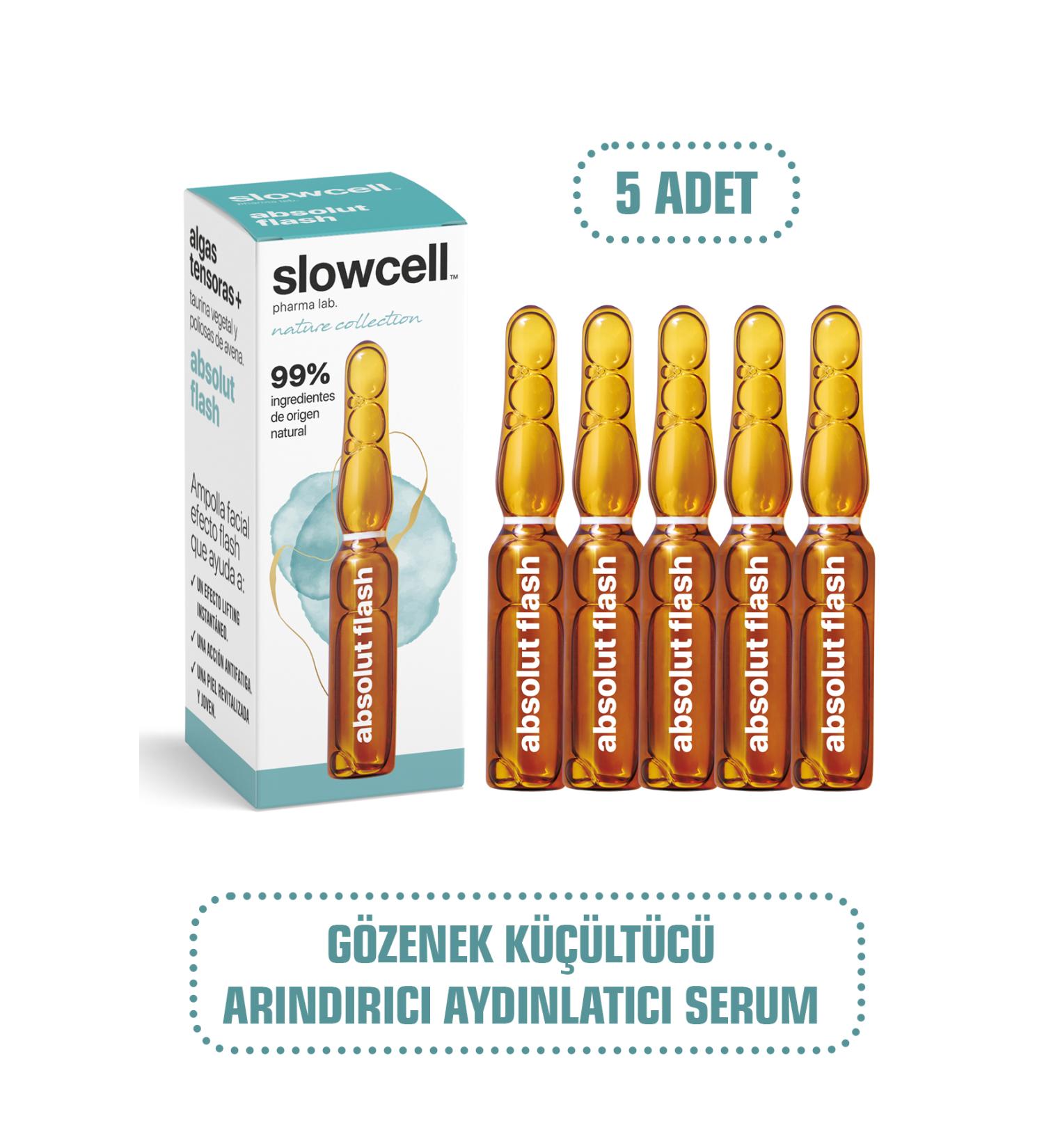 Slowcell Pore Minimizing Purifying Smoothing Firming Lifting Serum Ampoule 5PCS X 2ML - Buy Online on GoSupps.com