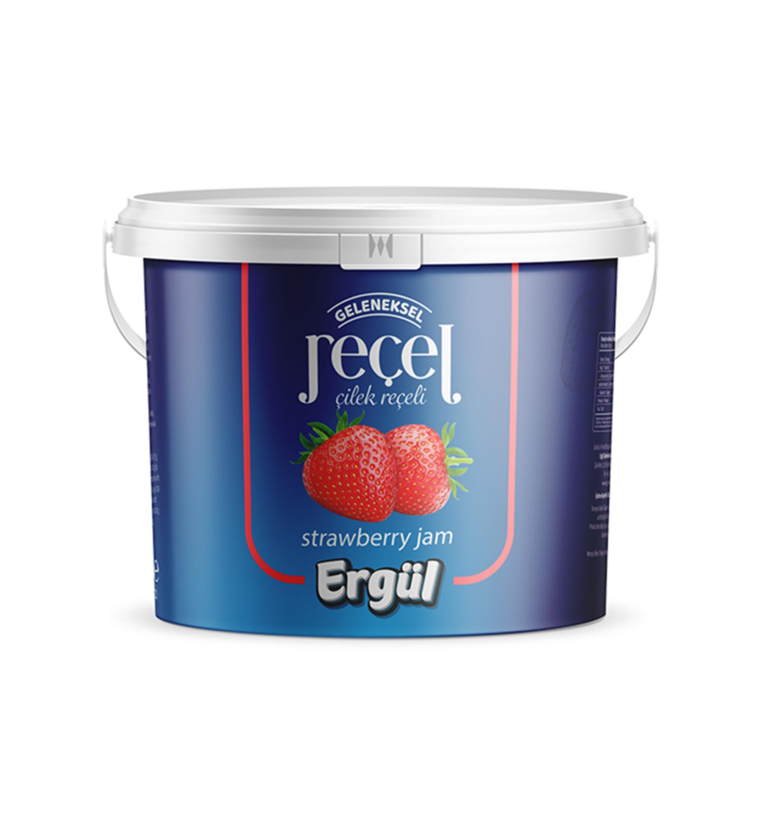 Ergul Confectionery Ergul Strawberry Jam 5000 Gr