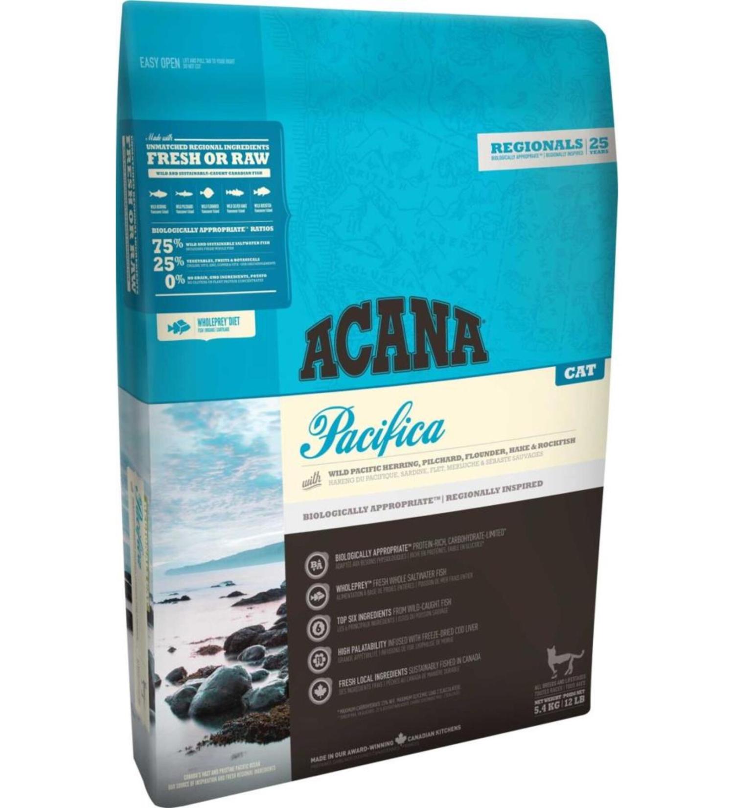 Acana Pacifica Fish Grain Free Cat Food 4.5kg