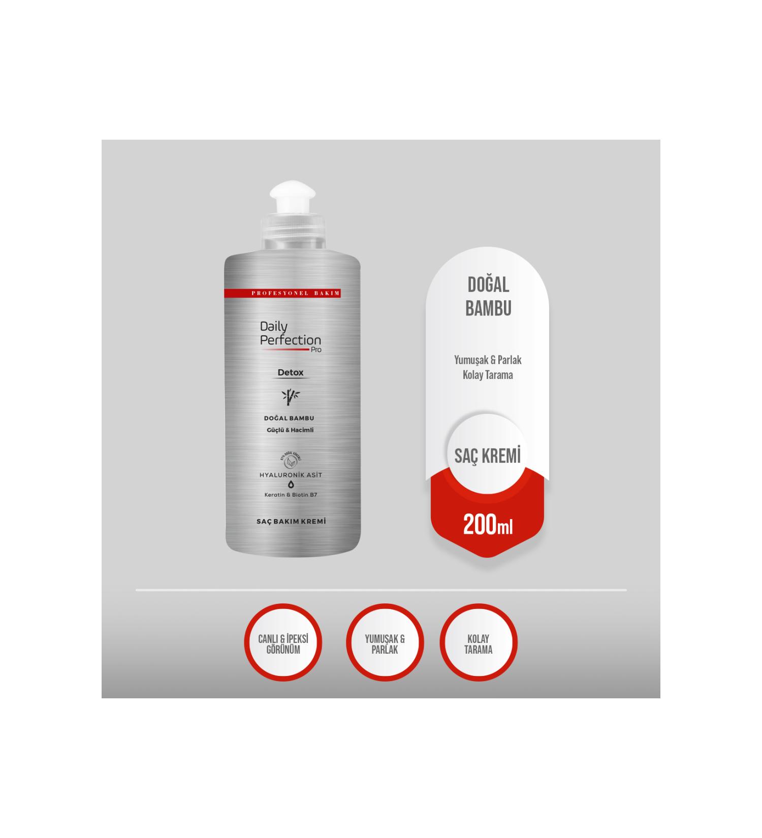 DAILY PERFECTION PRO Detox Conditioner - Natural Bamboo 200 ml