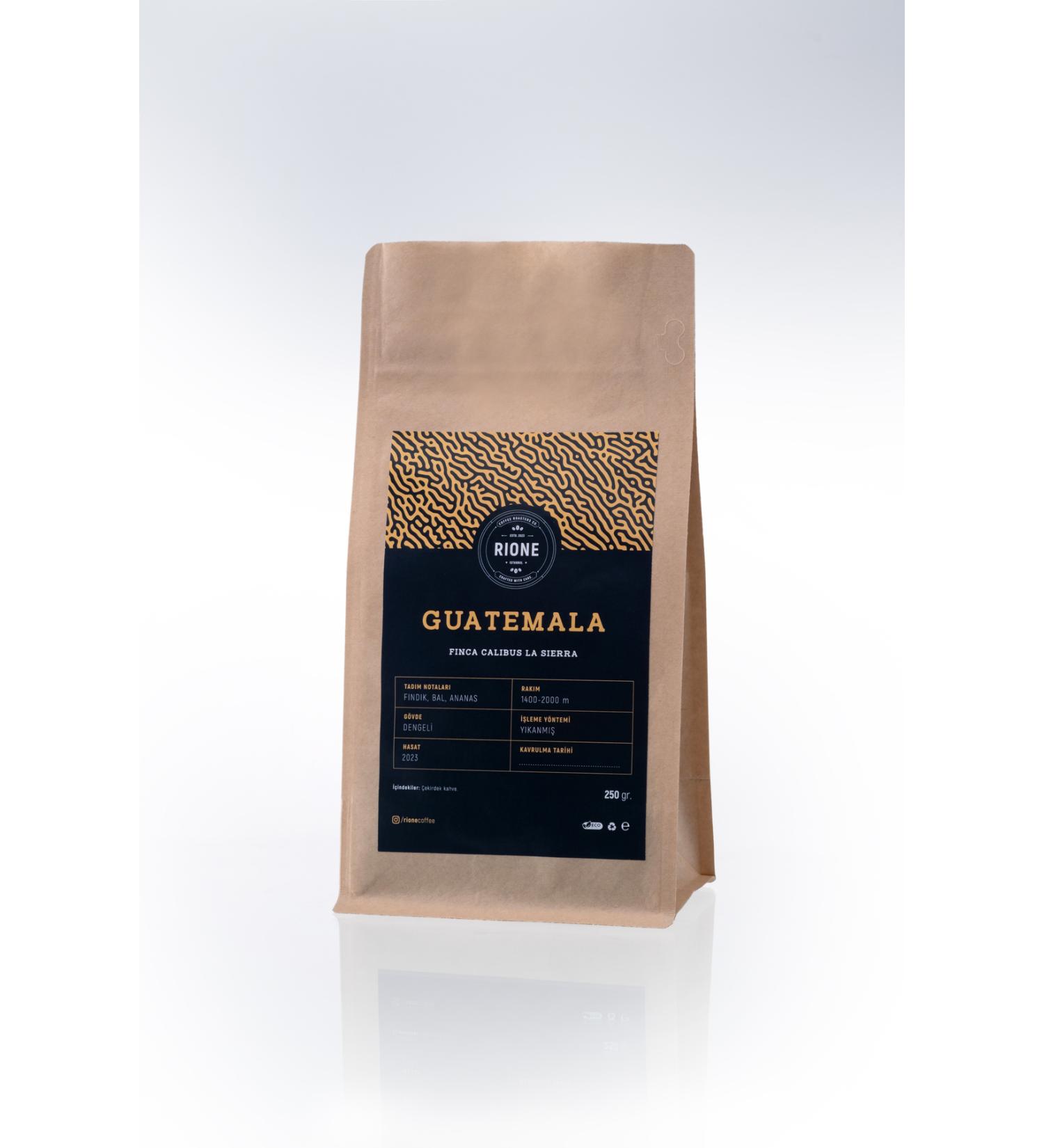 Rione Coffee Roasters Co. Rione Guatemala Finca Calibus La Sierra Organic Filter Coffee Beans