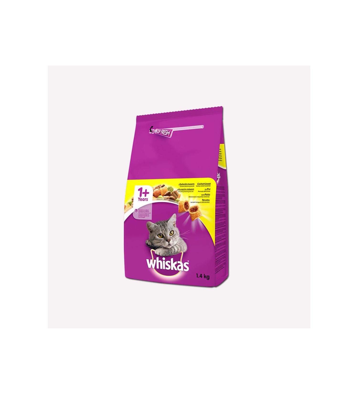 Whiskas Chicken Dry Cat Food 1.4 kg