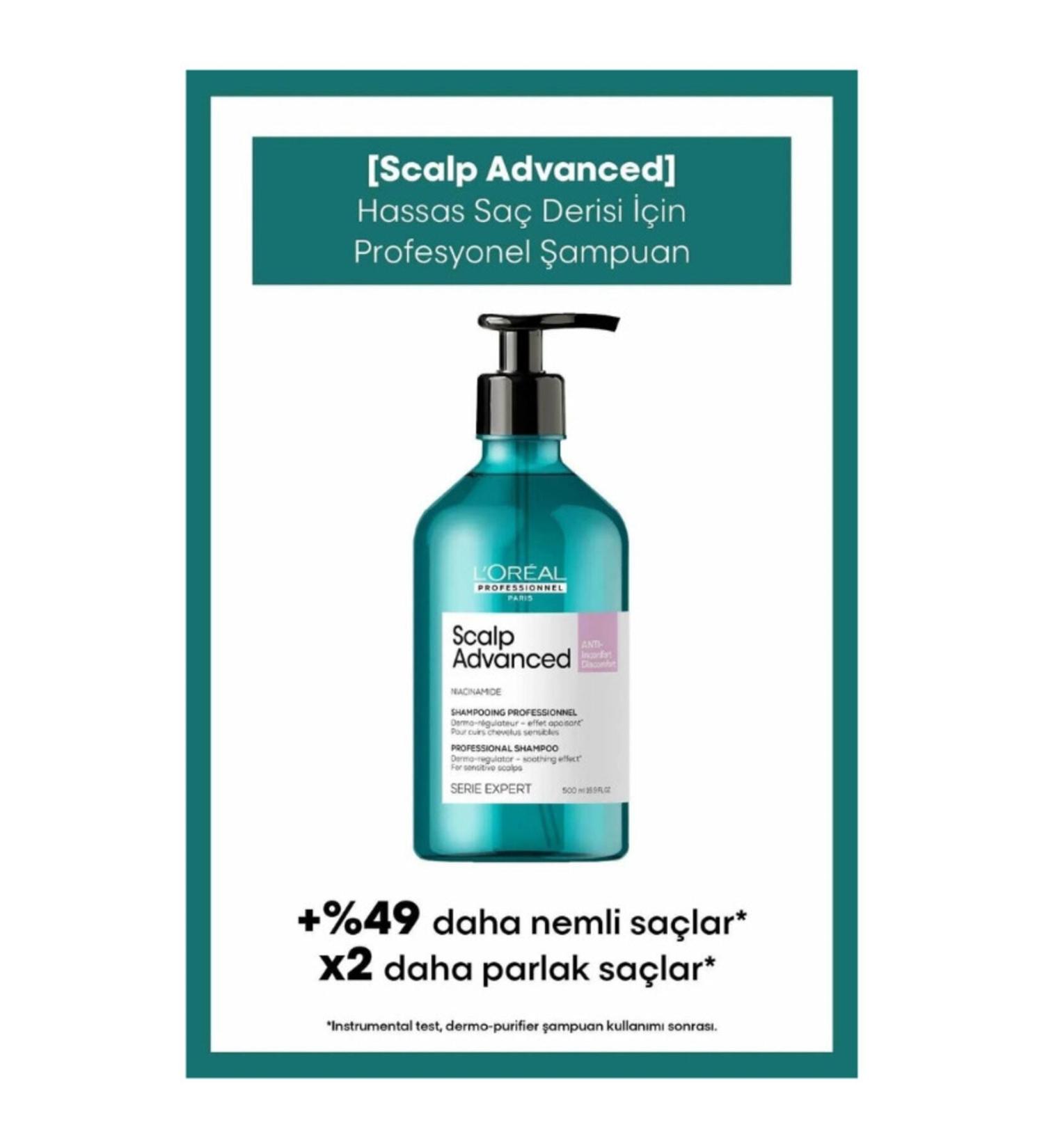 L'oreal Professionnel Advanced Professional Shampoo Special for Sensitive Hair 500ml GKProduct818