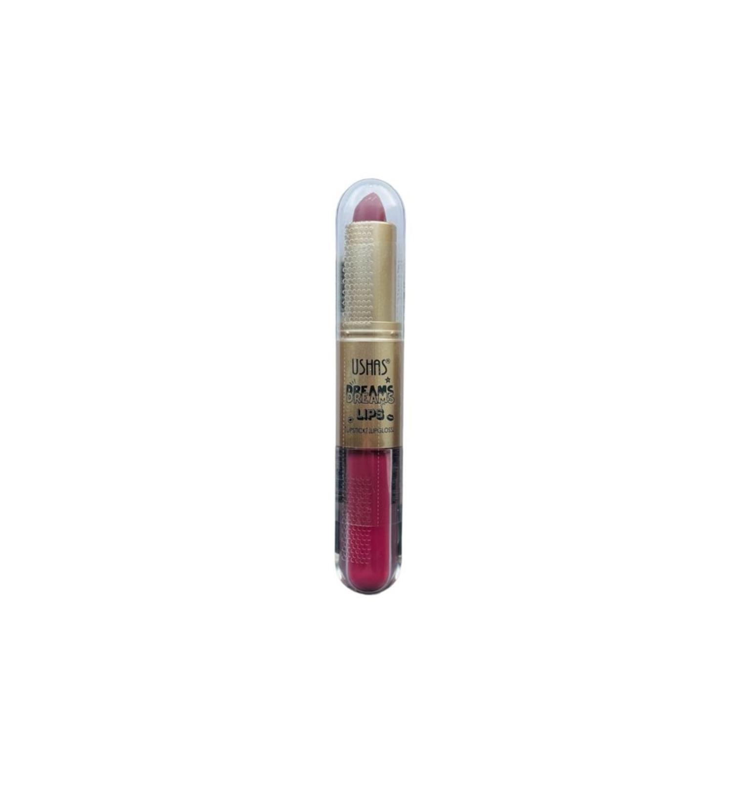 Ushas Dreams Lips 2 Liters Lipstick (Stick + Liquid)