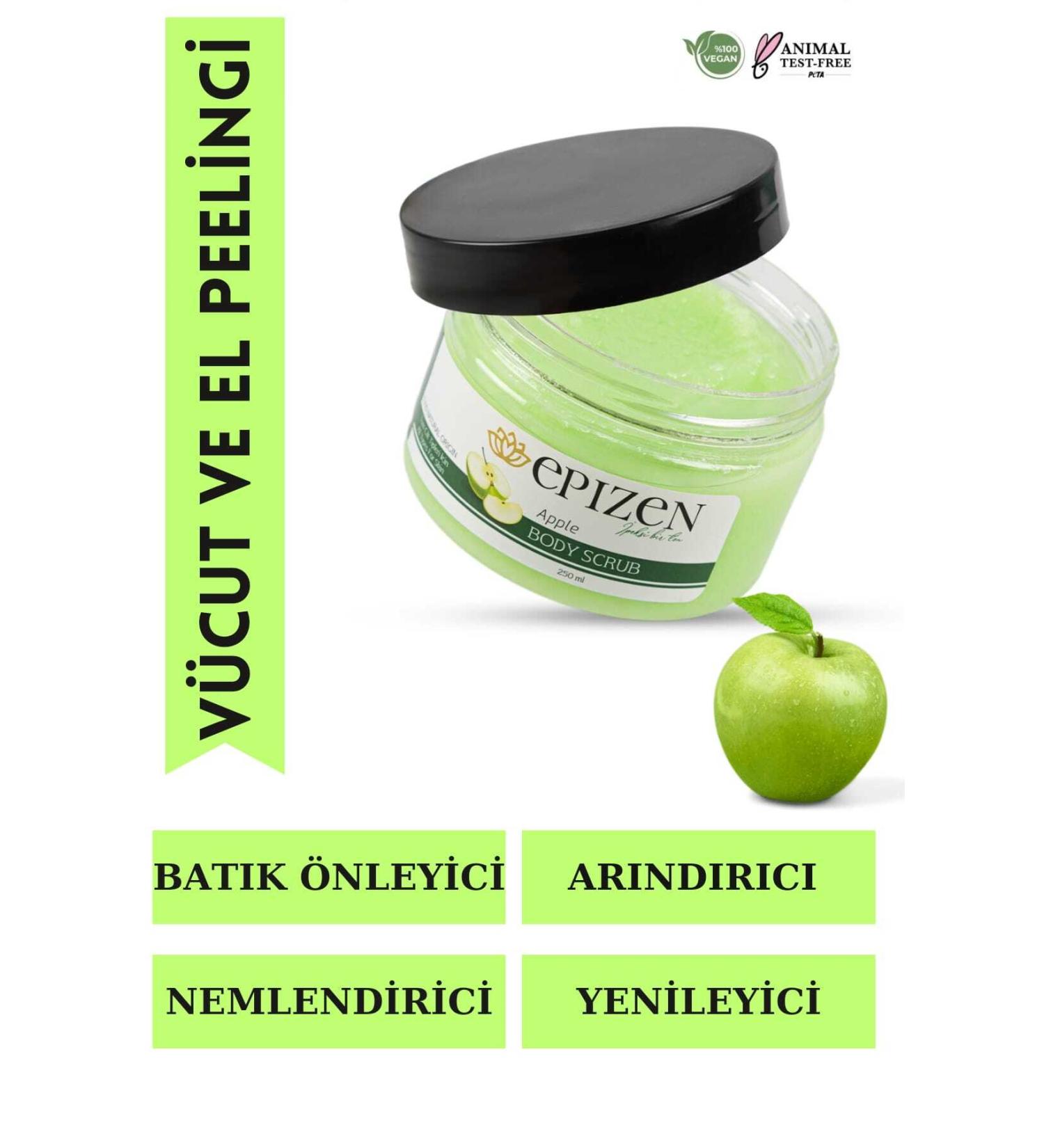EP ZEN Apple Flavored Hand and Body Peeling Nourishing Purifying Ingrown Remover - Buy Online on GoSupps.com