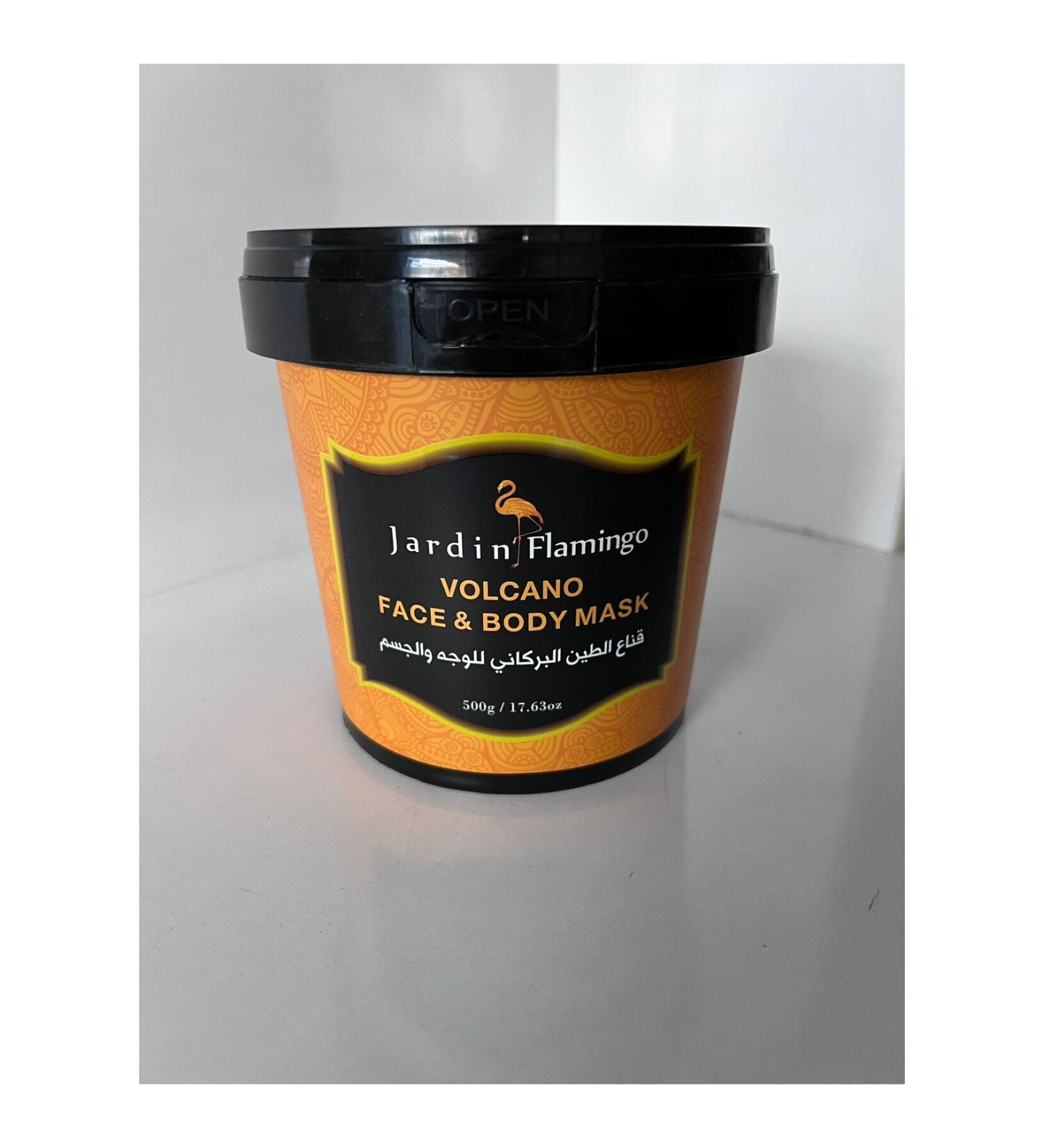 JARD N FLAMINGO FACE & BODY MASK VOLCANO
