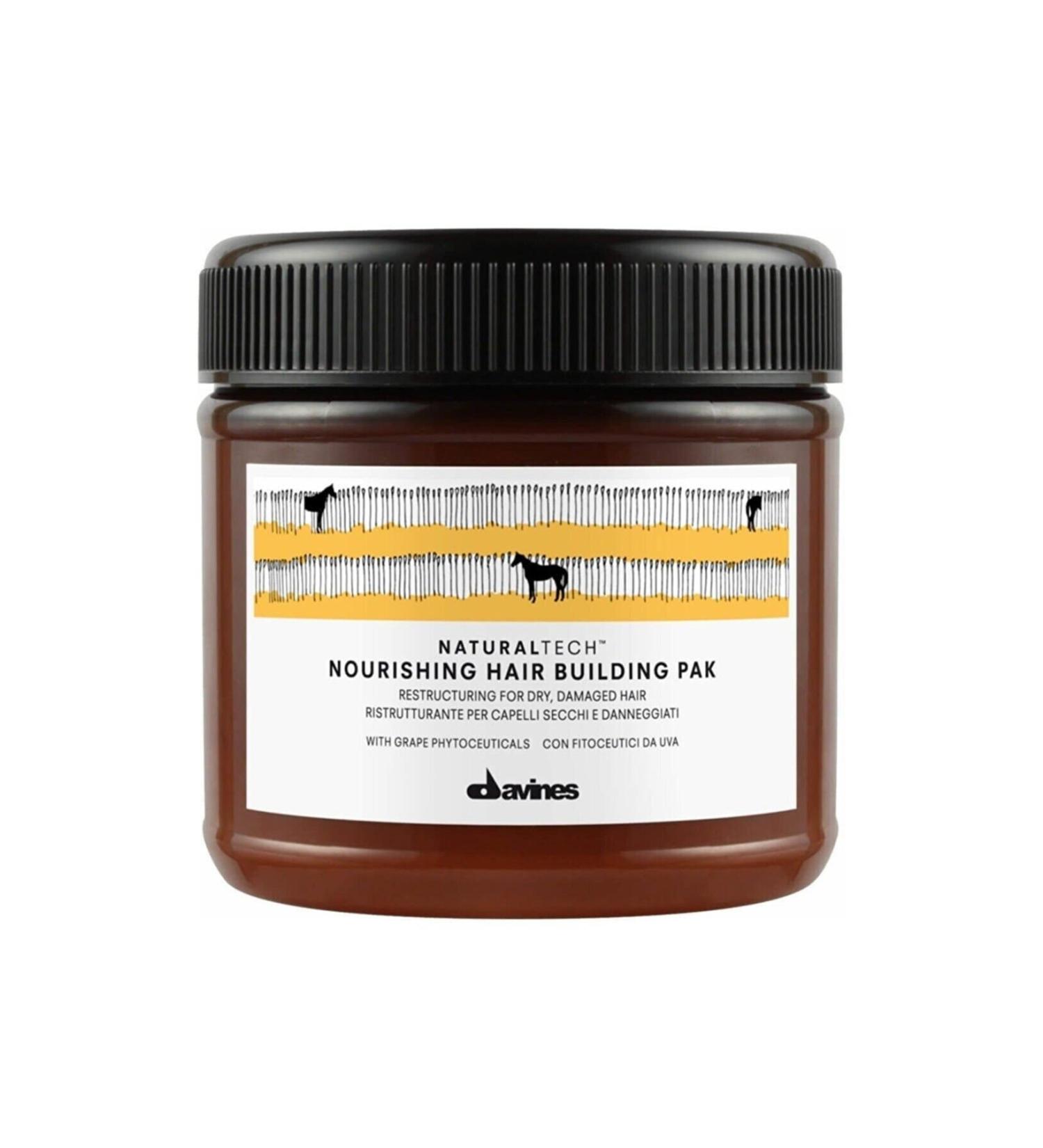 Davines NesliBeauty Natural Davines Nourishing Hair Pak Damaged Dry Hair Mask 250 Ml .254